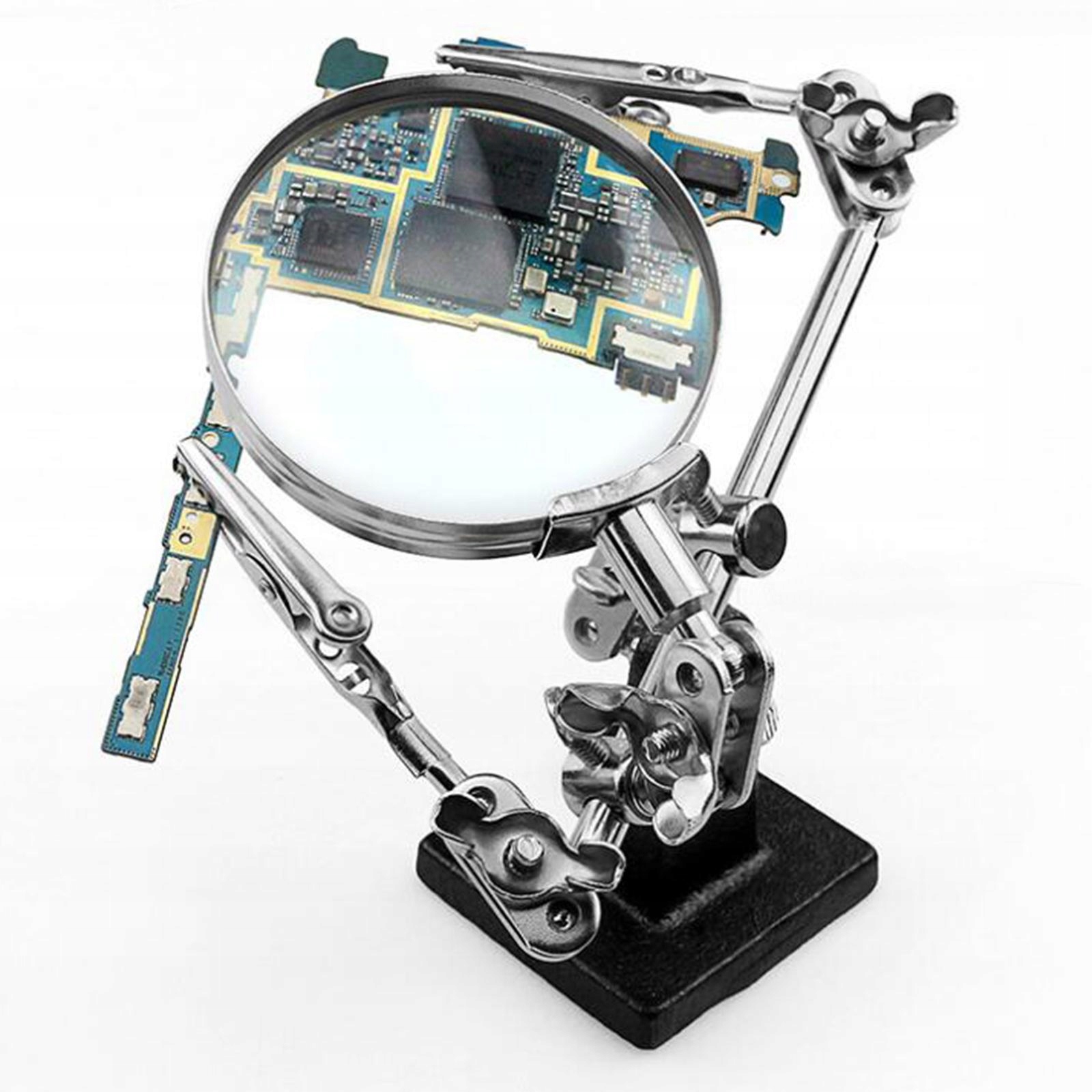 Reading glass 5x Heavy Base Clamp Reading Painting