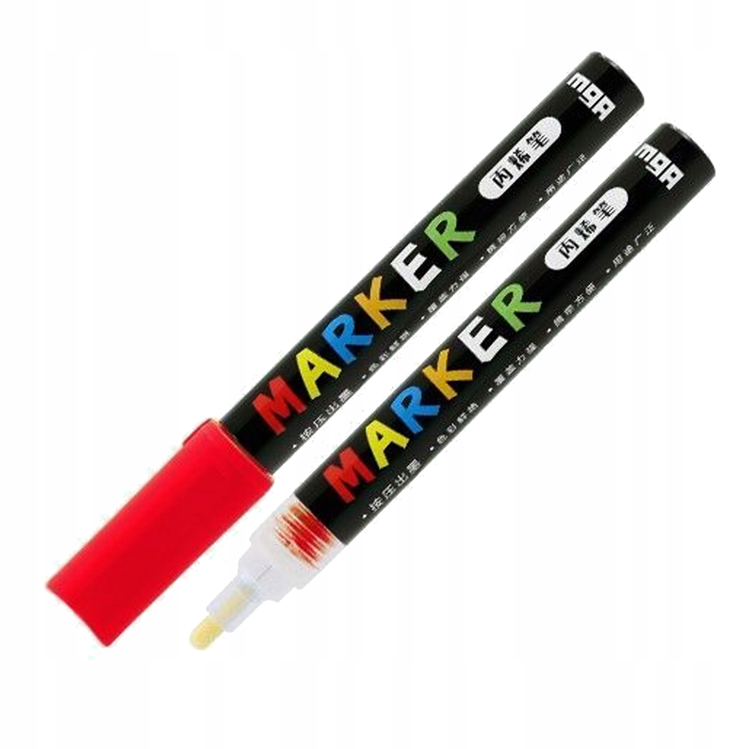 Marker akrylowy 1-2 mm czerwony  4204 A'6