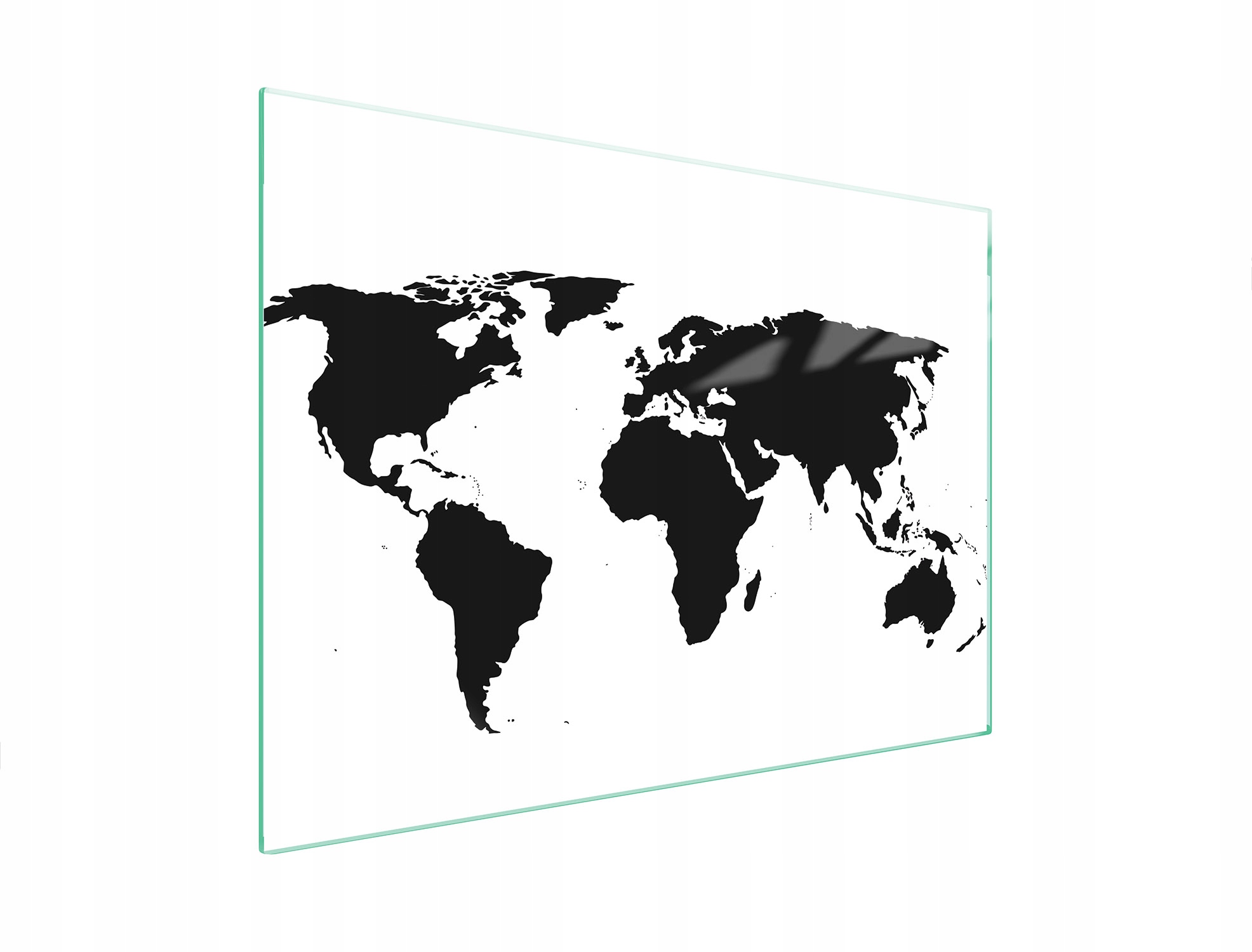 Skleněná Ochranná Deska Na Sporák 70x52 Mapa Tvrzené Sklo