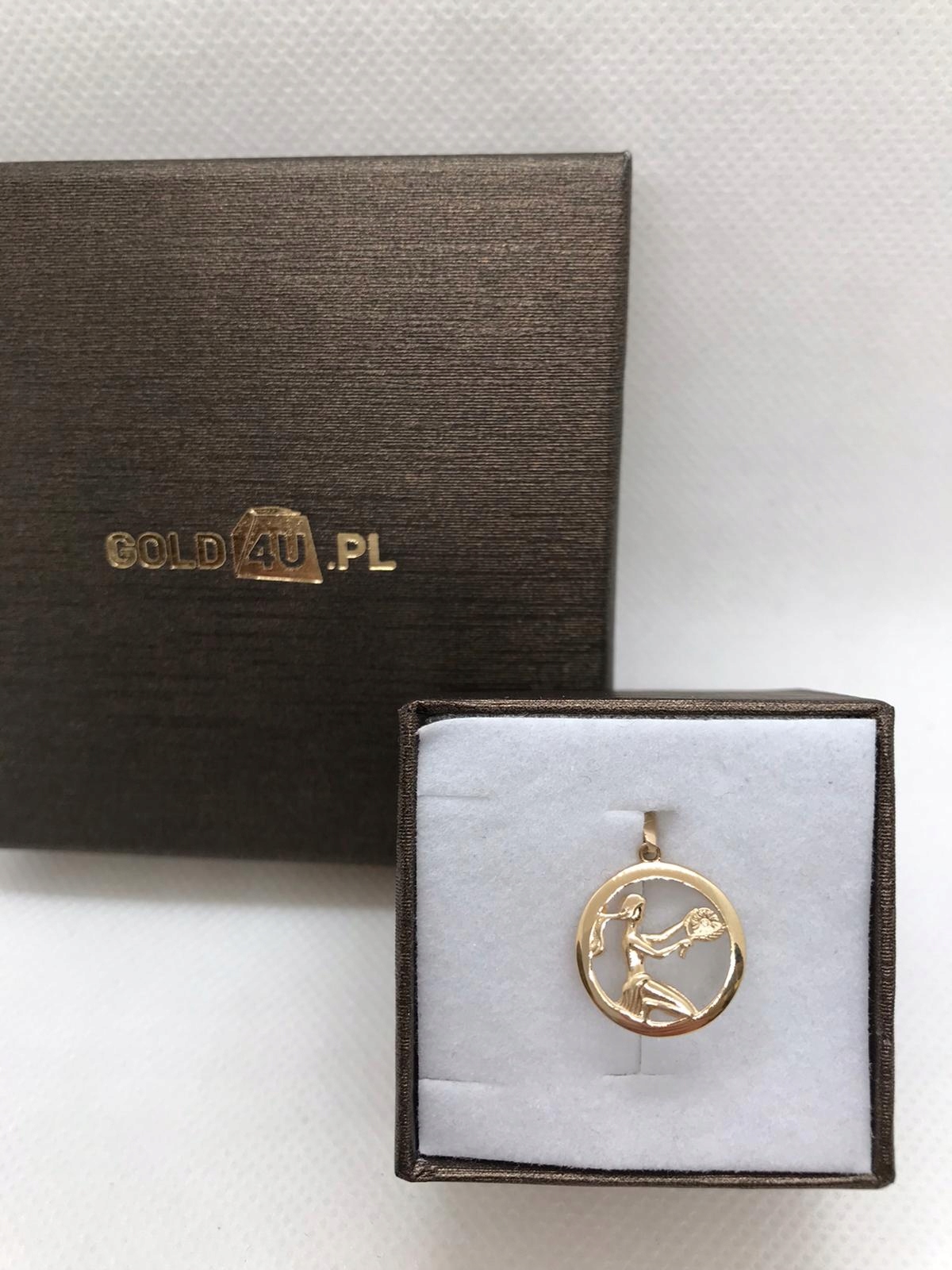 Złoty Wisiorek Panna 14K/585 90063629 Moz