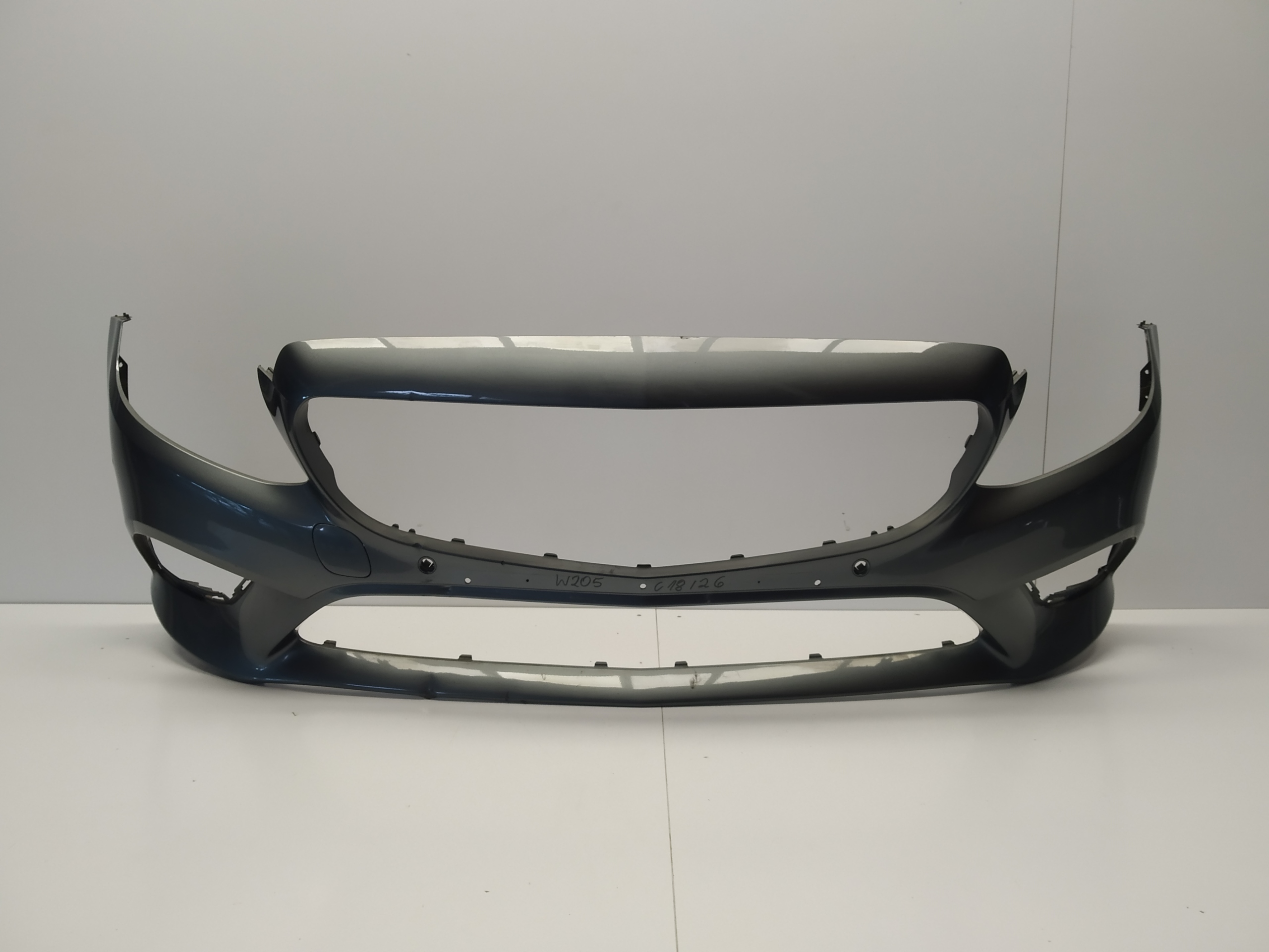 2018r + Mercedes C Klasa W205 lift bumper front original grey OM