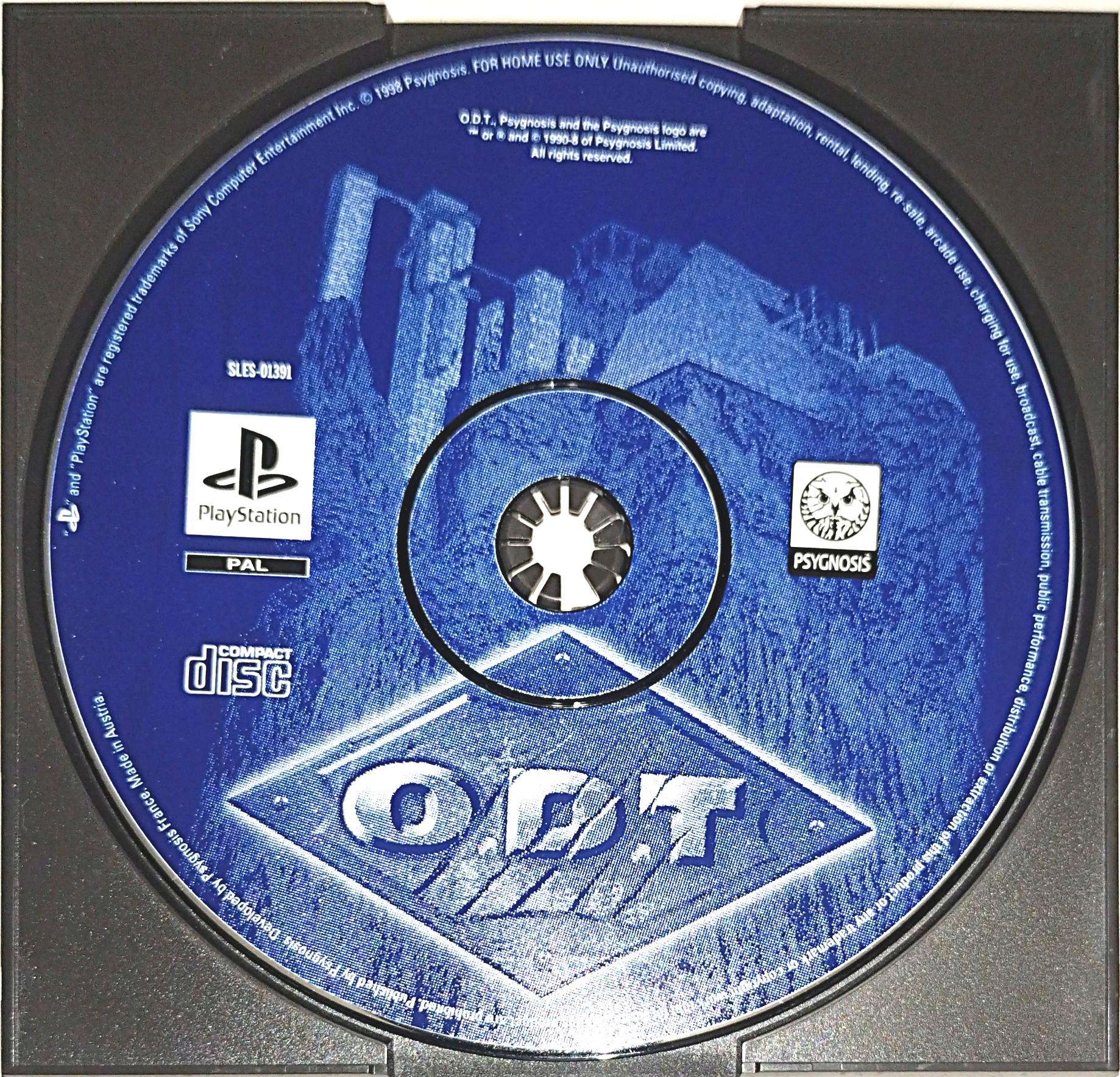 Gra O.D.T. Sony PlayStation (PSX) SAMA PLYTA