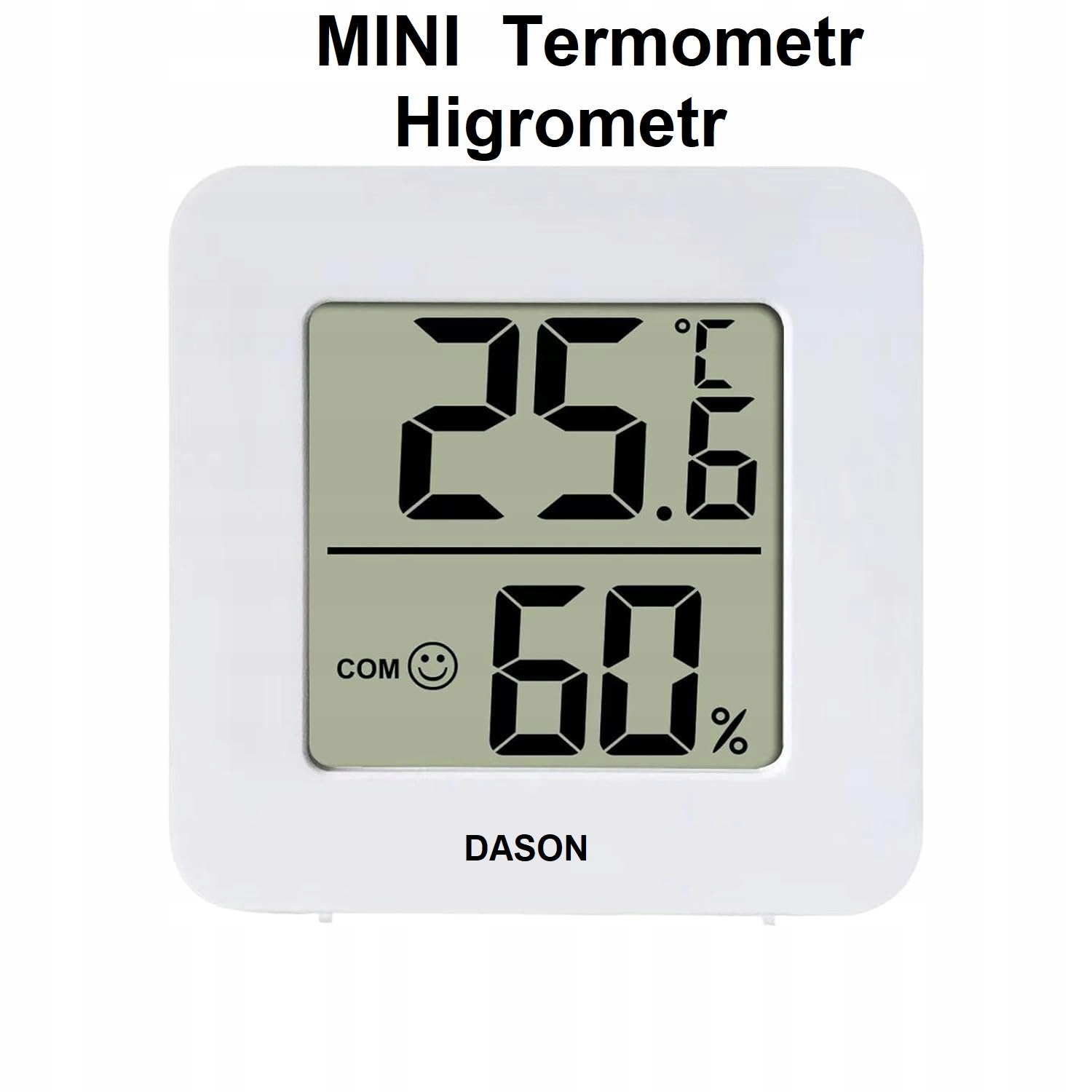 Mini Termometr Higrometr Wilgotnościomierz -10° - +70°