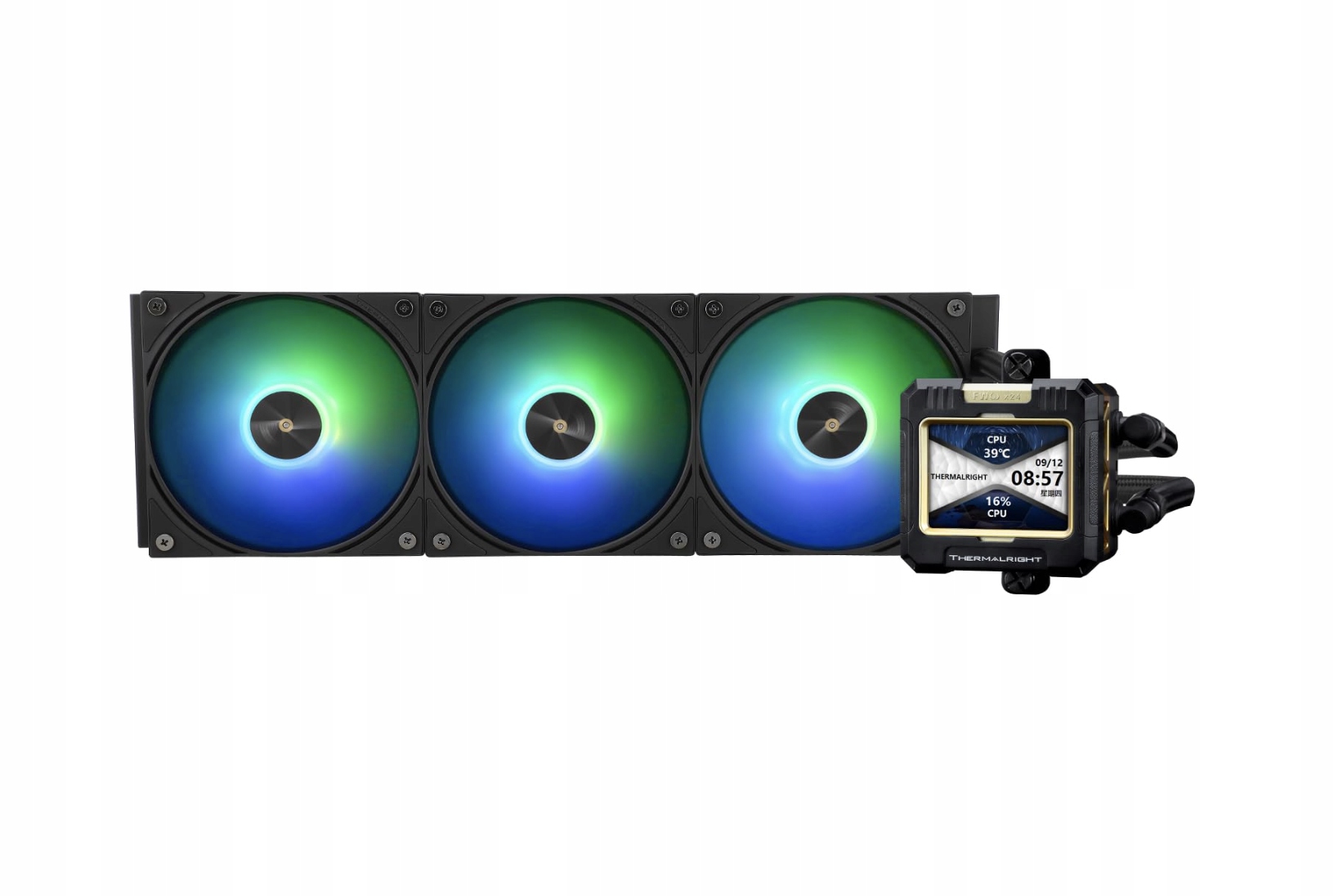 CPU Water Processor Cooling Thermalright FW360 black ARGB IPS LCD screen