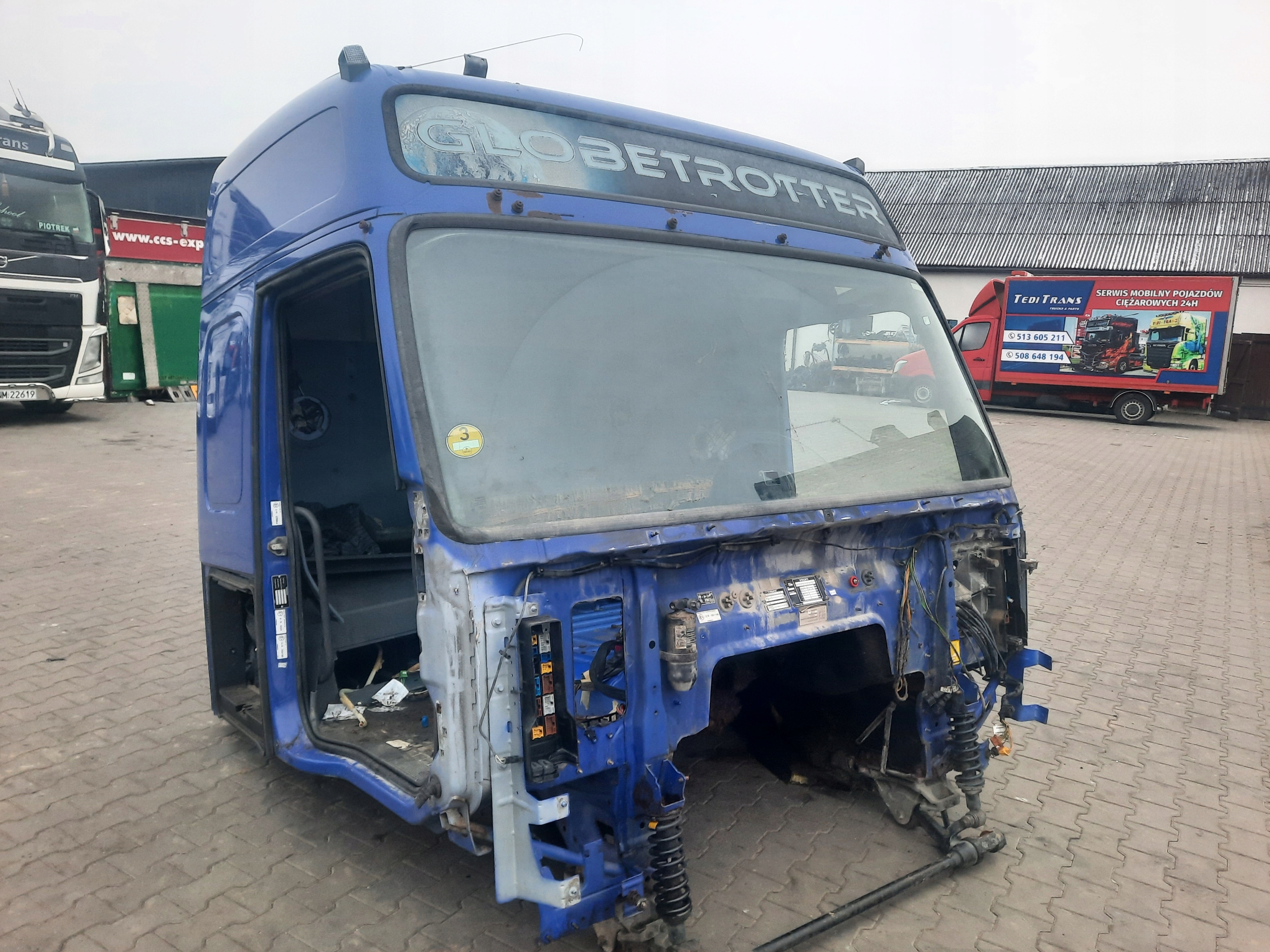 KABINA GOŁA SZKIELET GLOBETROTTER VOLVO FH 12 13