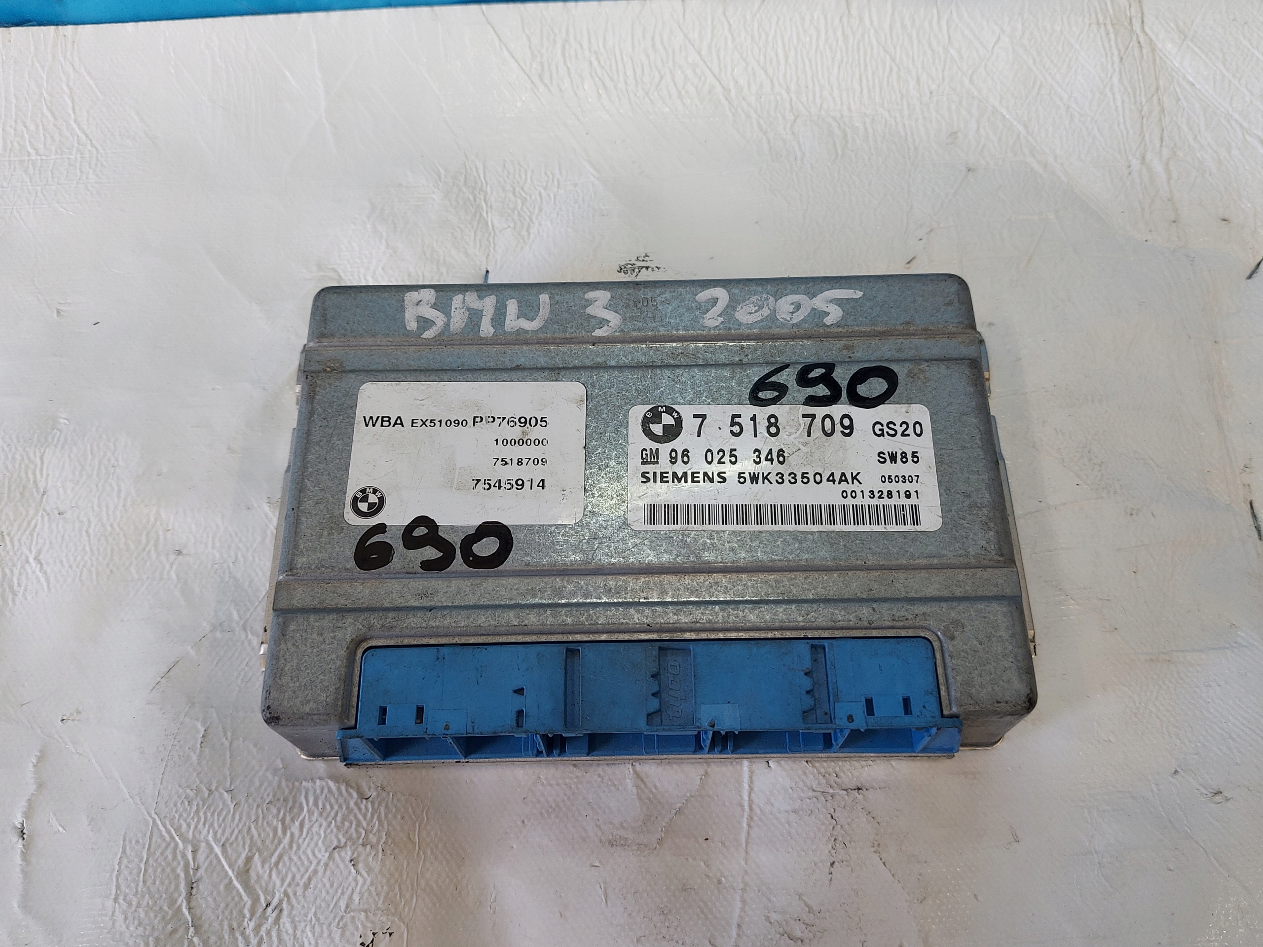 control unit gearboxes BMW E46 7518709