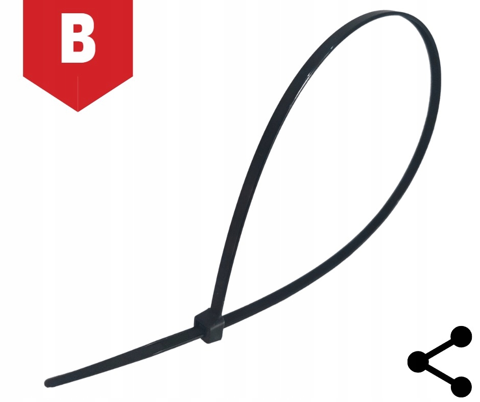 

Opaska zaciskowa 3,6x140 (100szt)