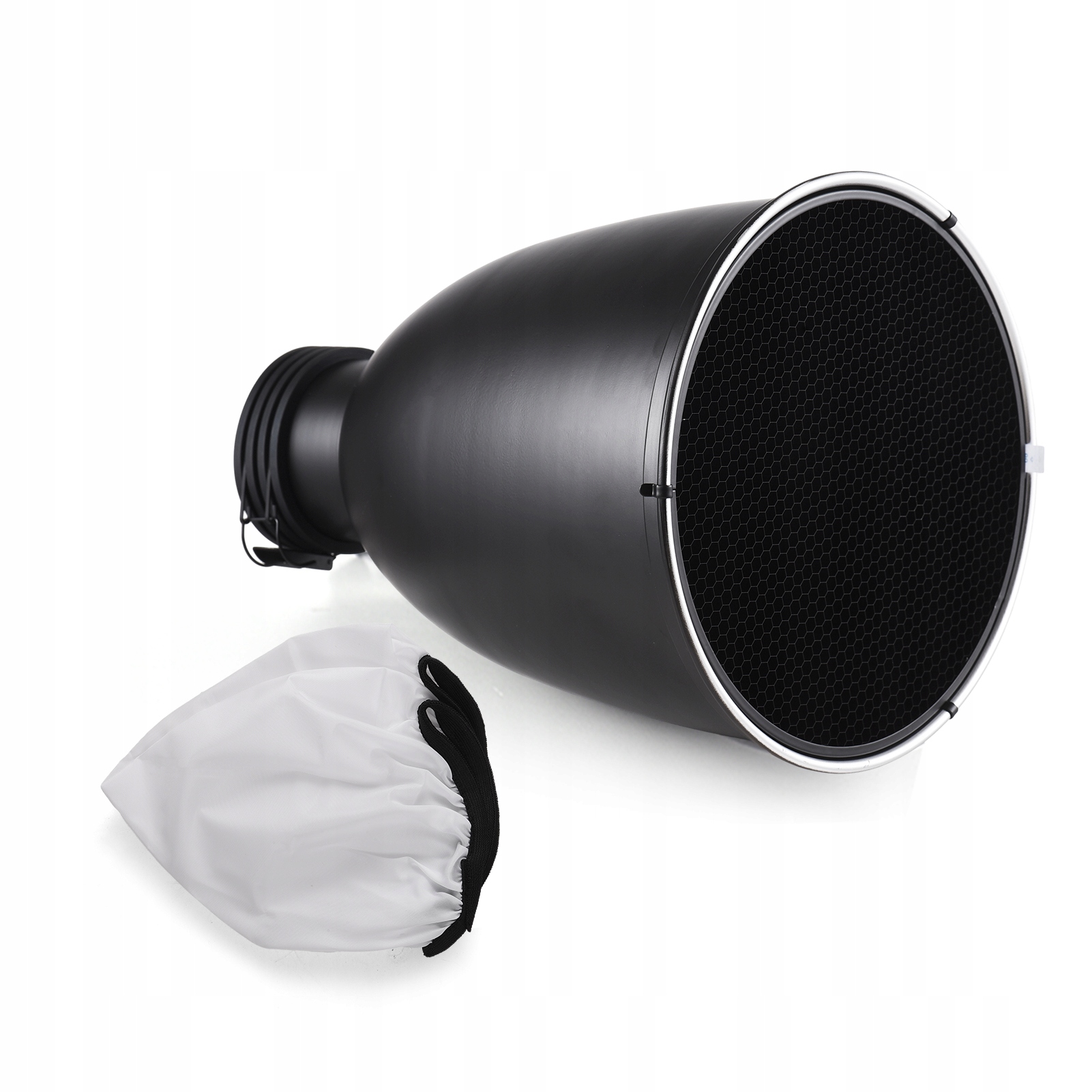 11,6palcový Beauty Dish s voštinovou síťkou 60° a krytem difuzoru