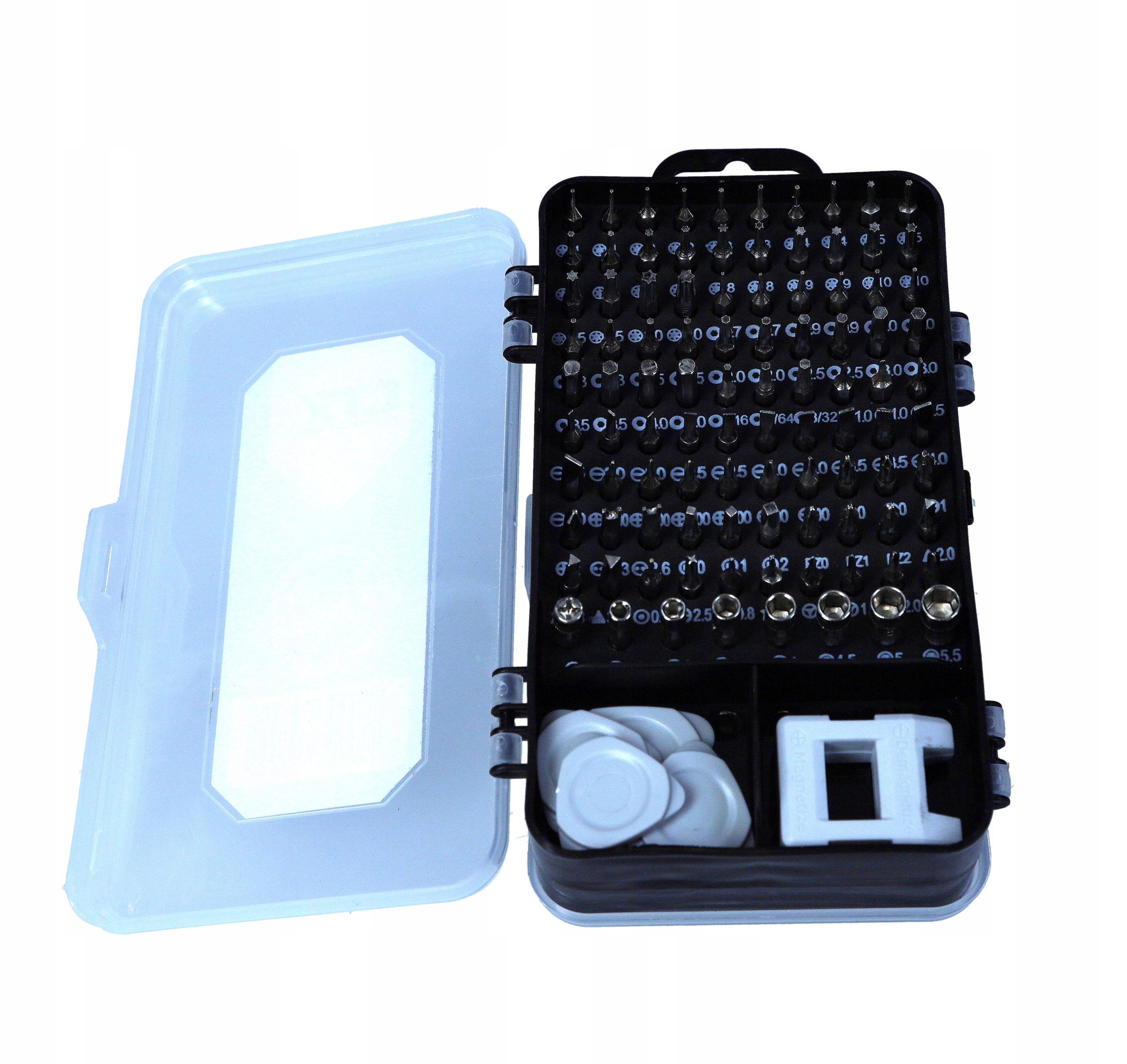 Zestaw precyzyjnych śrubokrętów 115 elementów