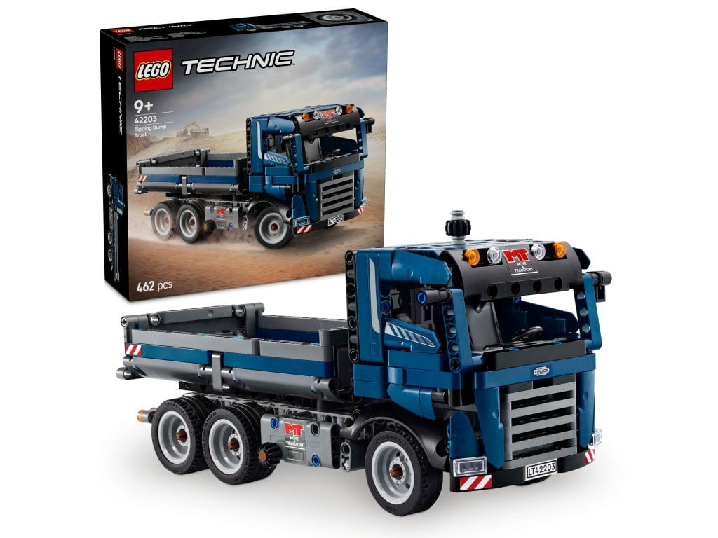 Lego Technic 42203 – Sklápěč S Naklápěcí Převodovkou