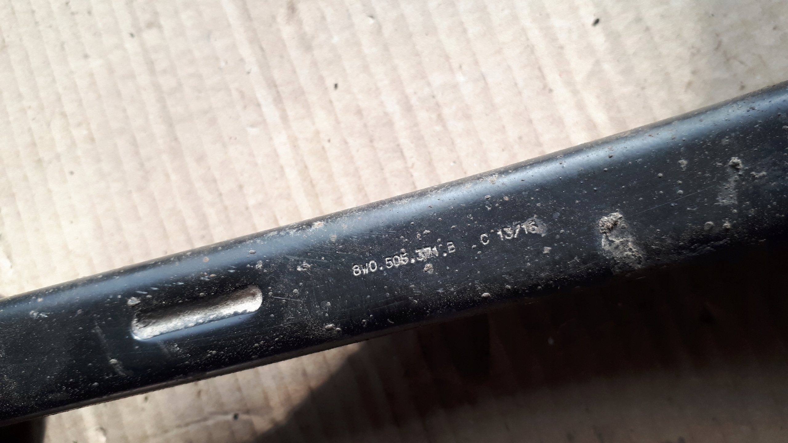 A4 B9 8W arm rear part left 8W0505397C QUATTRO A5 8W