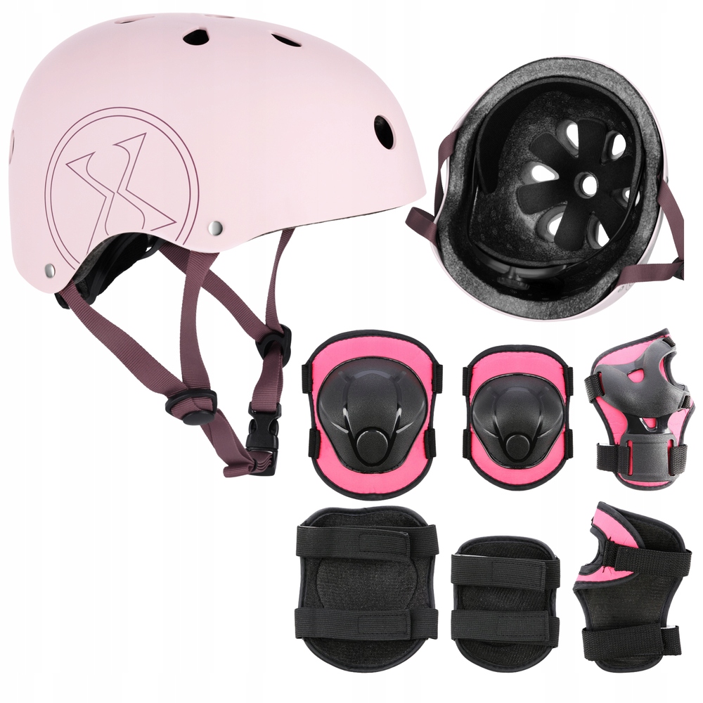 Cyklistická přilba s regulací chrániče Komplet na kolečkové brusle Kolo Velikost S