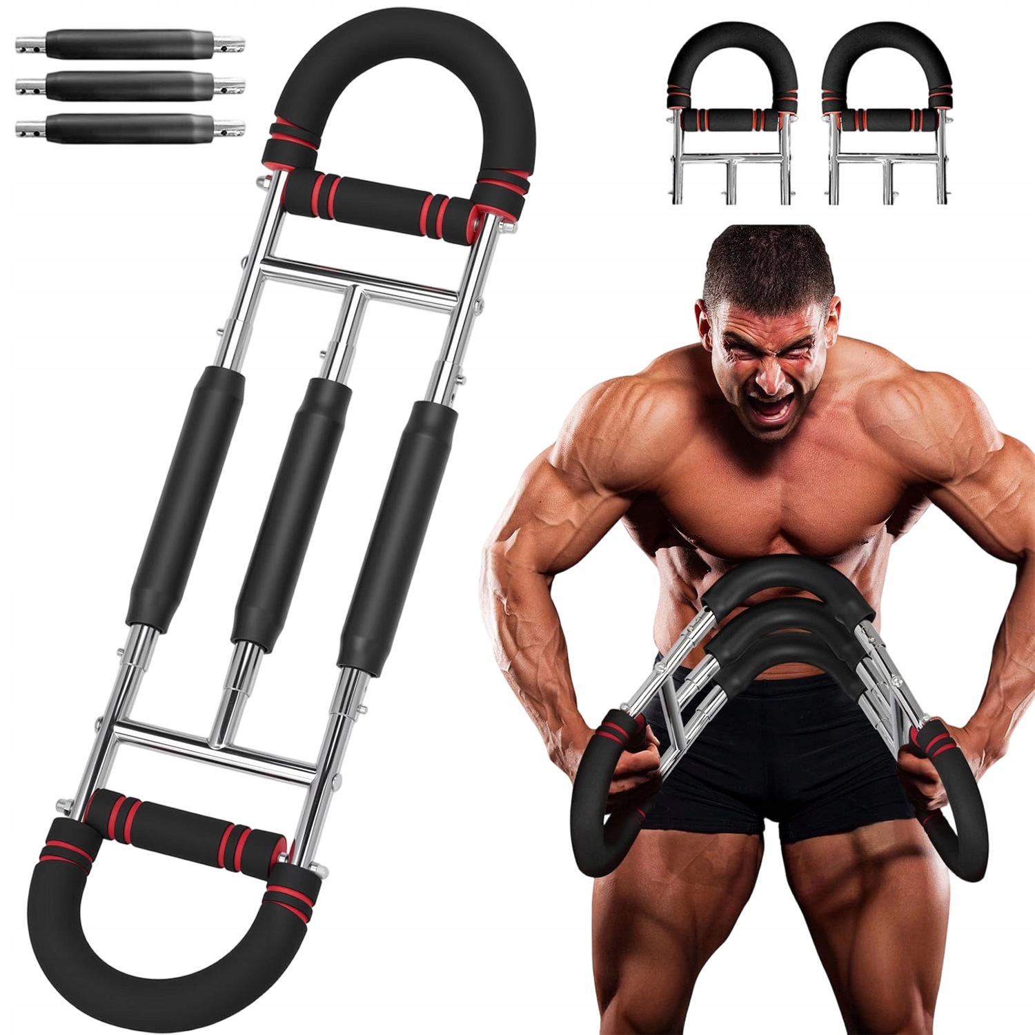 Trenażer W Kształcie U Do Klatki Piersiowej Bicepsów Trainer Ramion Twister