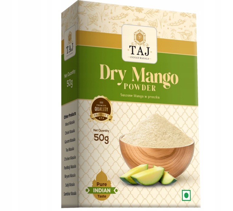 TAJ INDIAN MASALA DRY MANGO POWDER 50G