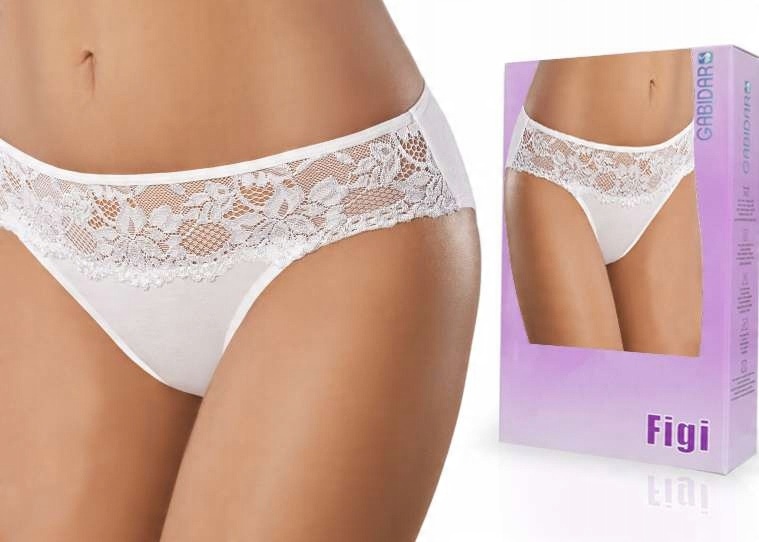 

figi majtki Gabidar 56 , Bawełna , Białe , XL