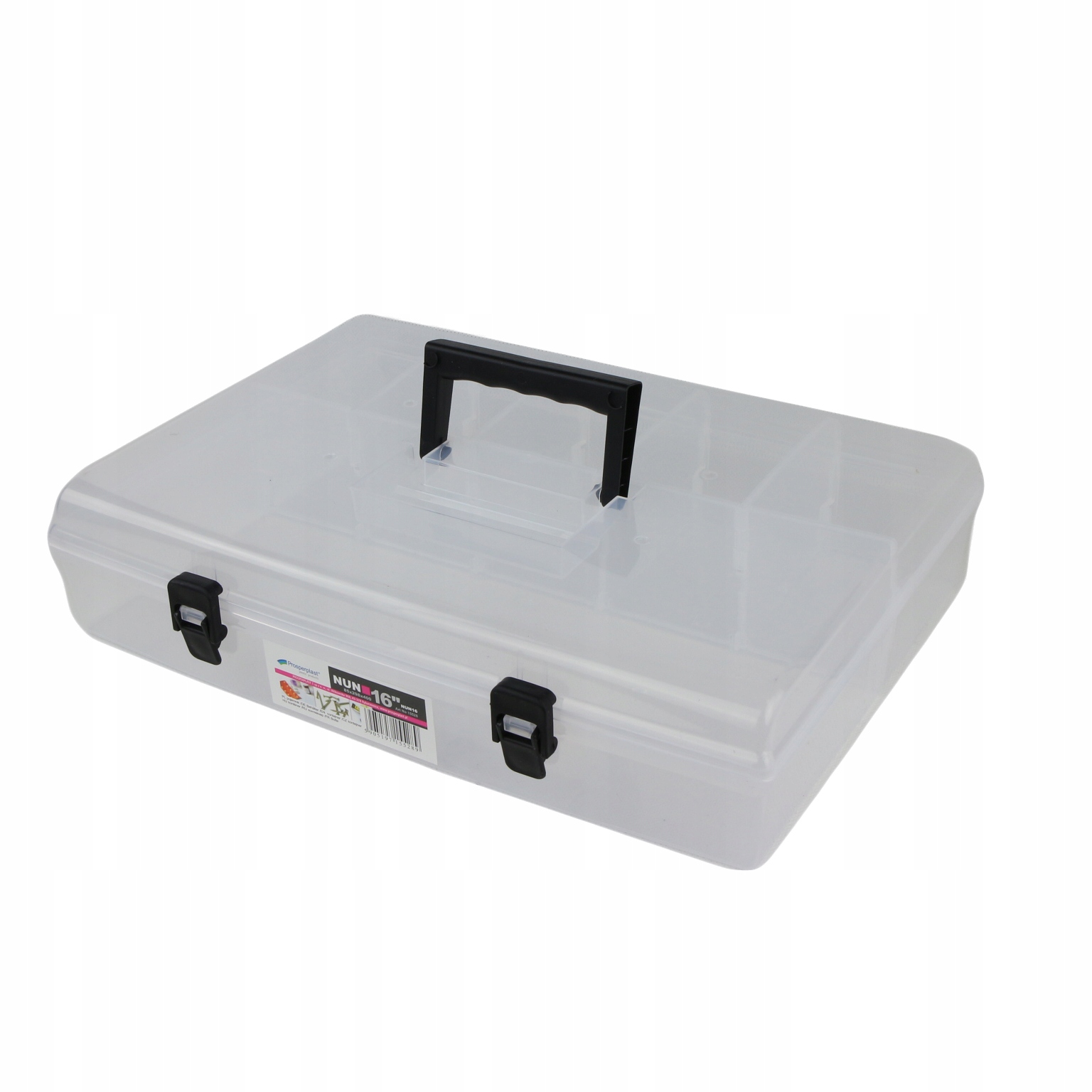 

Pojemnik z uchwytem na kostki 16 Transparent