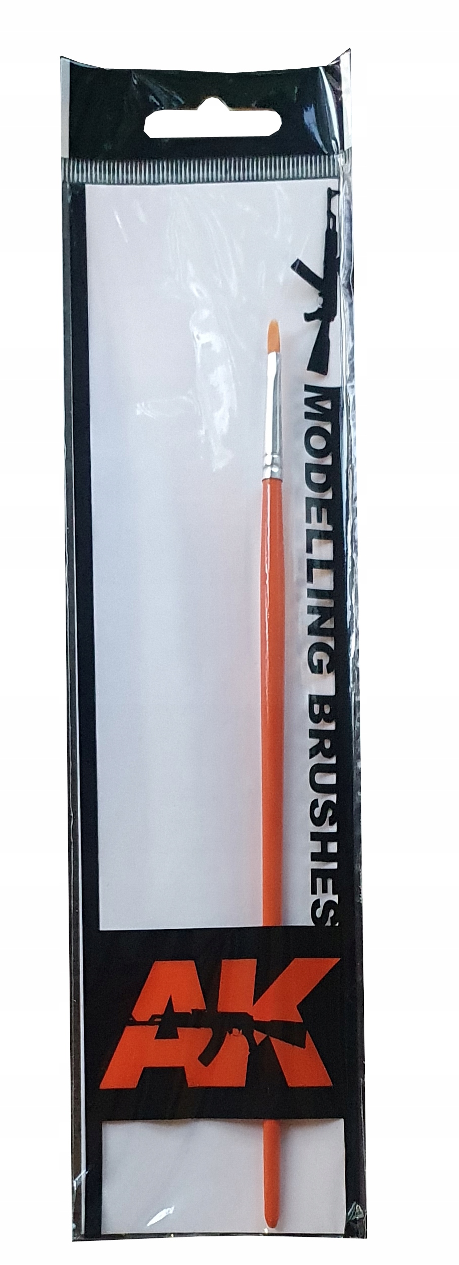 AK609 Flat Syntetic Brush Pędzel płaski Size 2