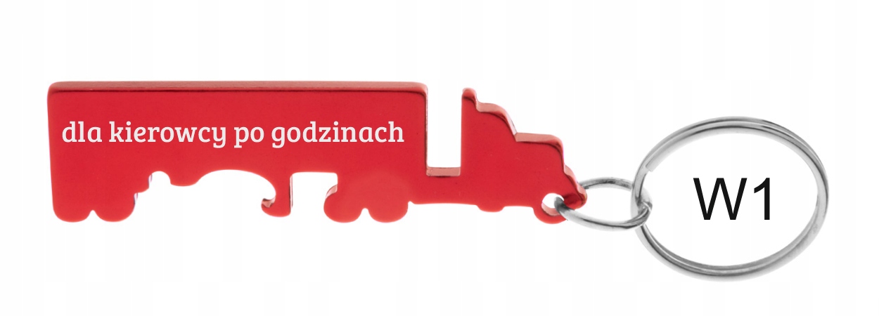 Brelok Tir ciężarówka grawer upominek otwieracz