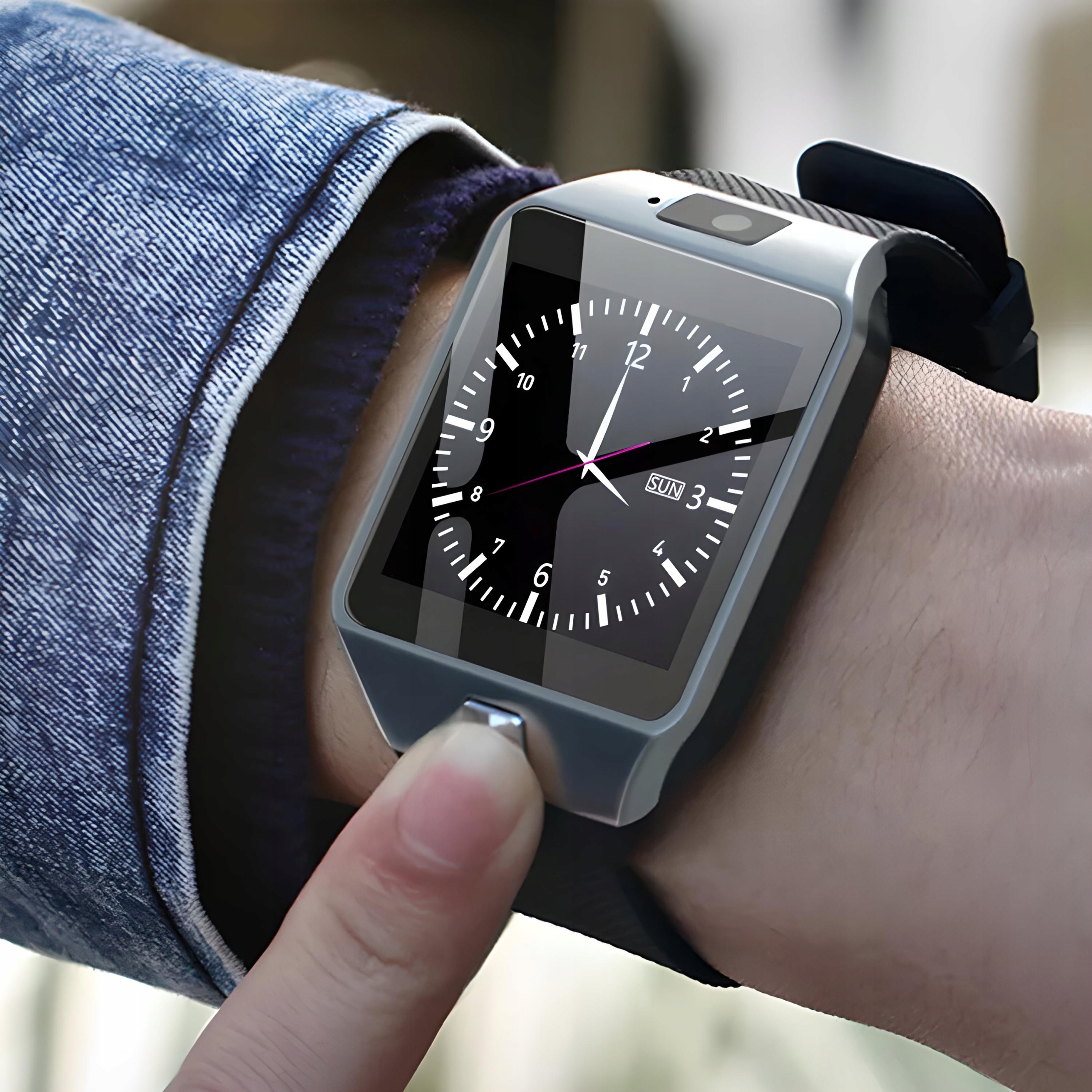 SMARTWATCH DZ-09 ZEGAREK SMART WATCH KARTA SIM SD Transmisja danych 2G