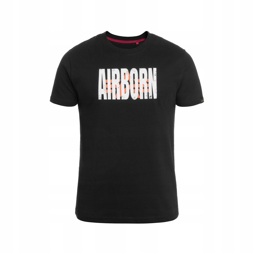 Tričko Sportovní bavlněné tričko Alpha Industries Logo Airborn L