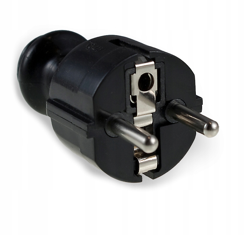 

Wtyczka prosta WT-30-2 16A Elgotech czarna