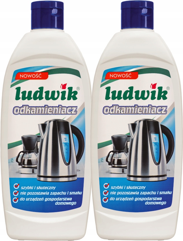 

Ludwik Odkamieniacz Płyn Ekspres Czajnik 2x250ml