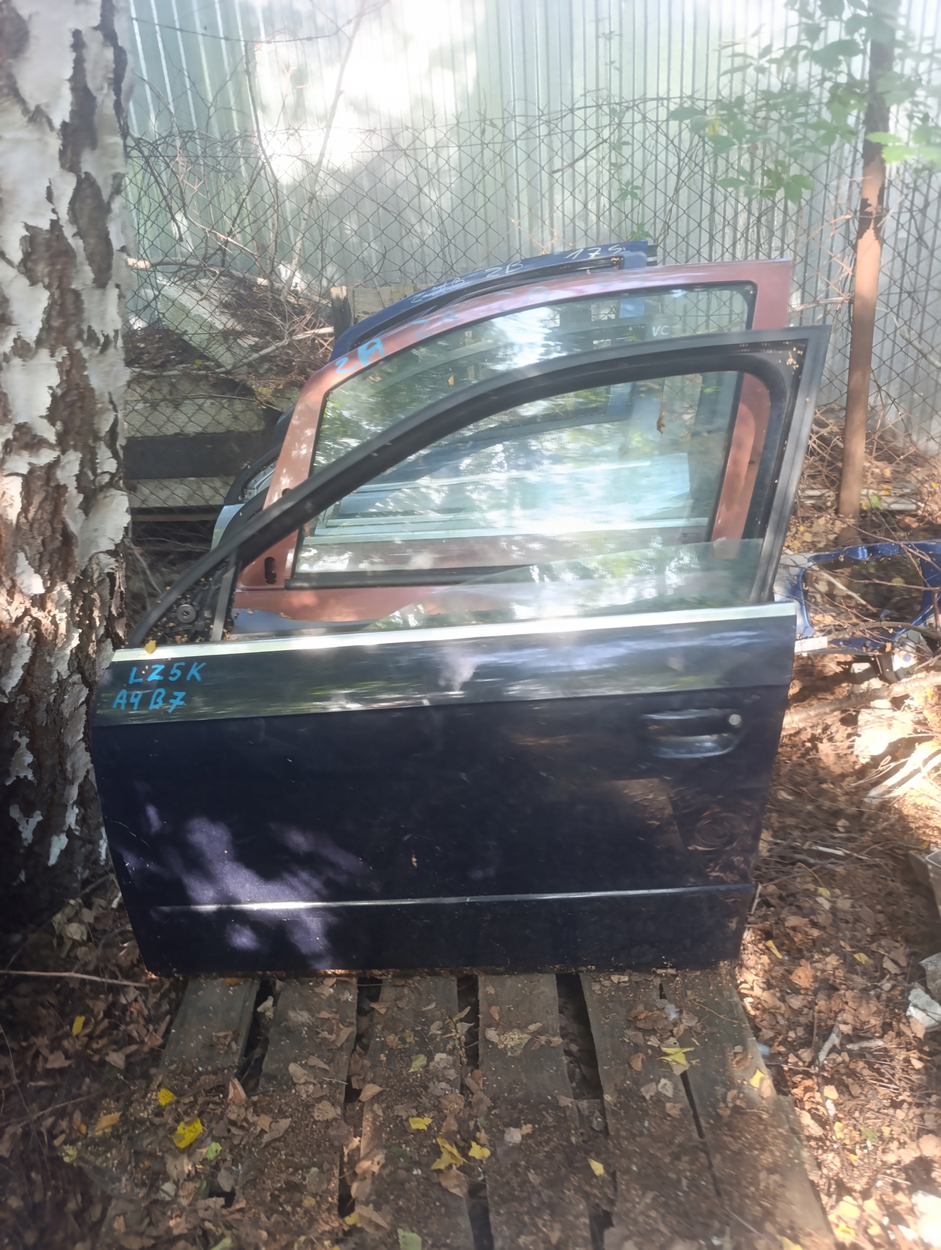 door left front left front Audi A4 b7 lz5k