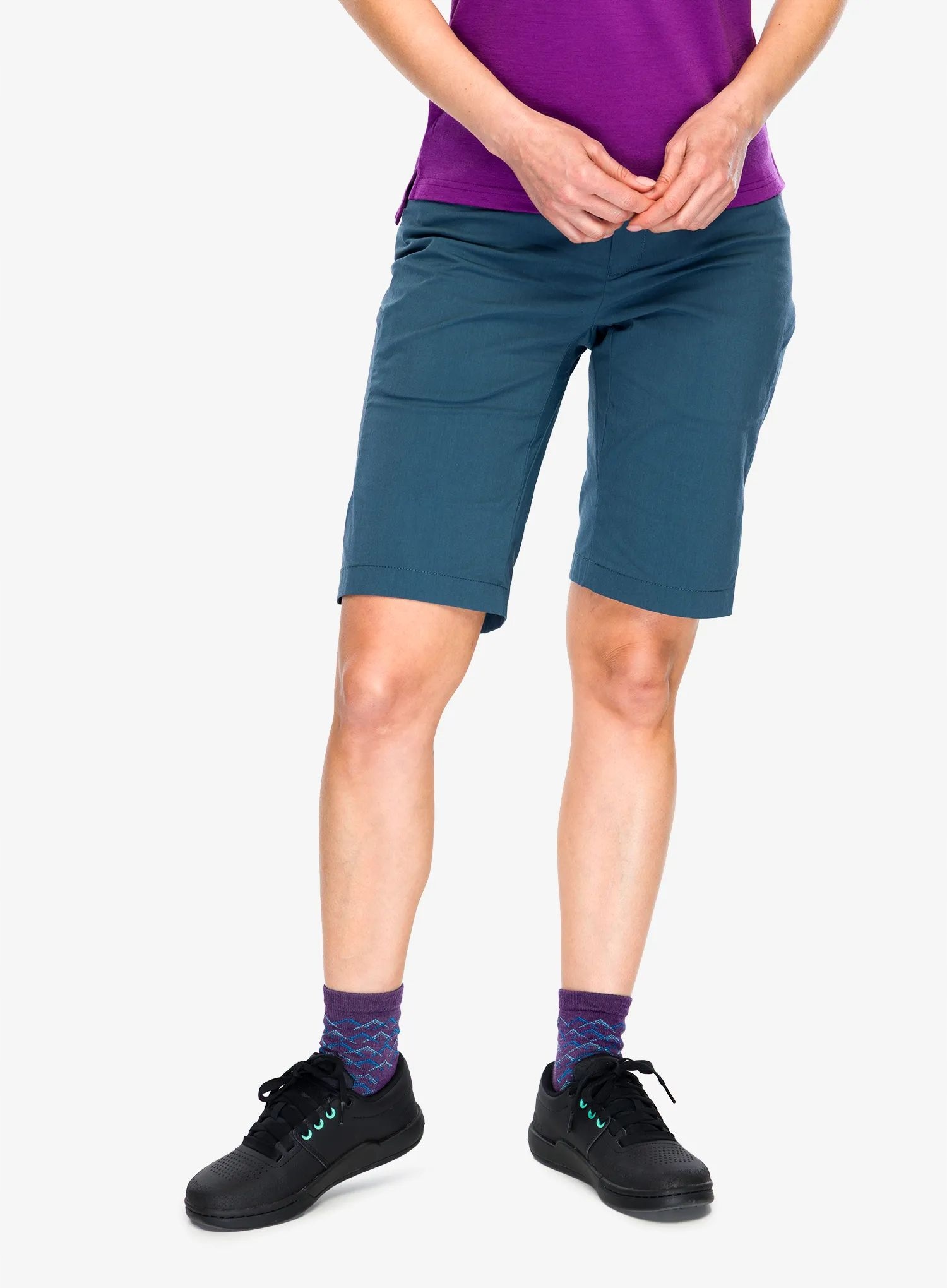 Kraťasy cyklistické kraťasy Mons Royale Diversion Merino Trail abyss Xs