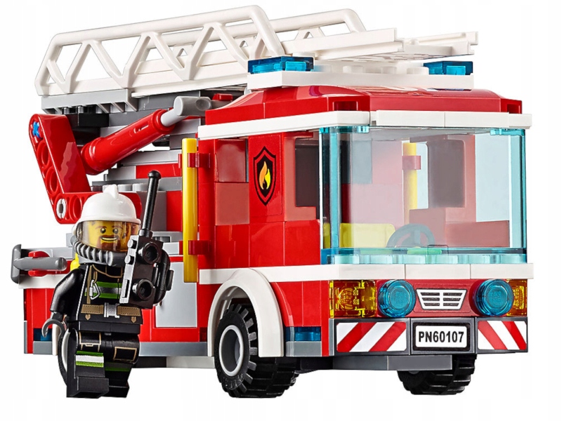 Lego City 60107 Hasičský vůz s žebříkem