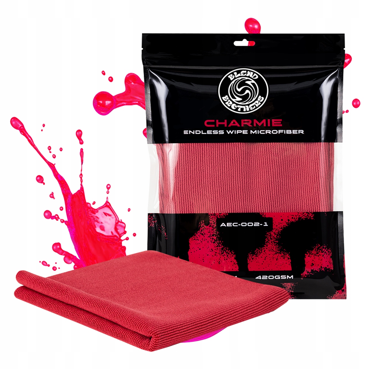 Mikrofibra Ściereczka do Auta 40x40cm 420gsm Charmie BlendBrothers