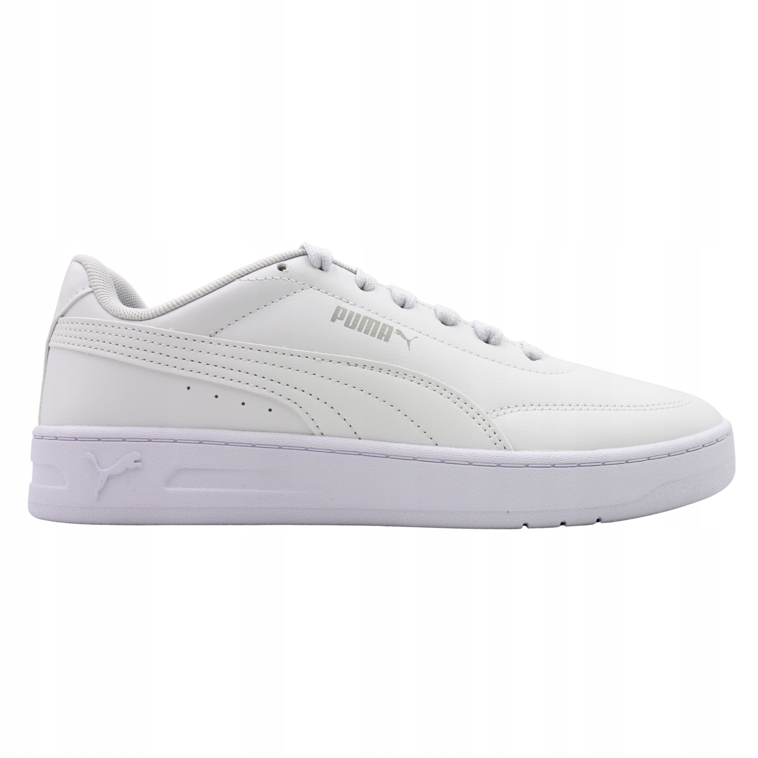 Pánské Boty Puma Court Classic Clean Bílé Tenisky 402223 02 Vel. 44