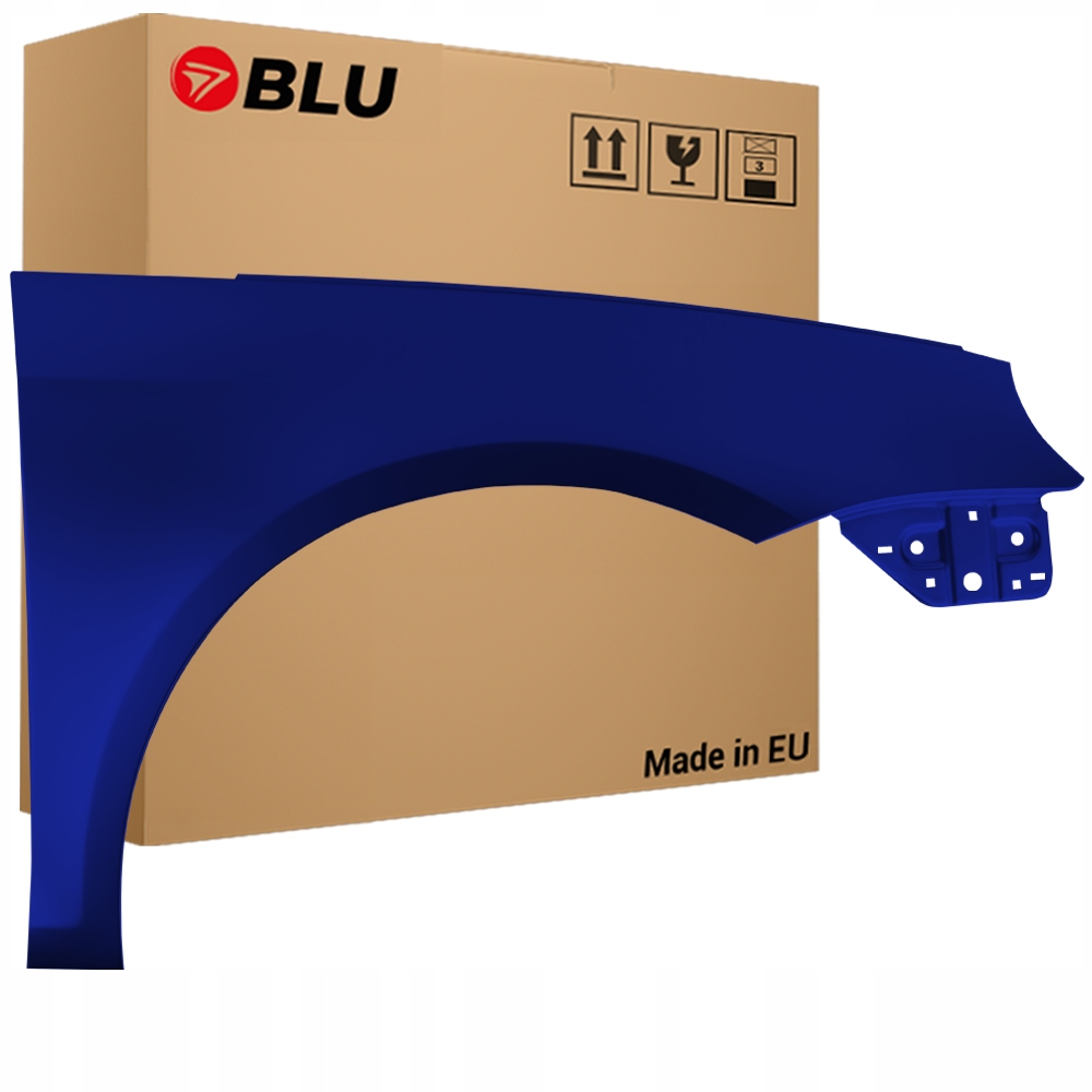 Blu Blatník Vw Eos LD5Q pravý modrý 06-15 přední RisingBlau