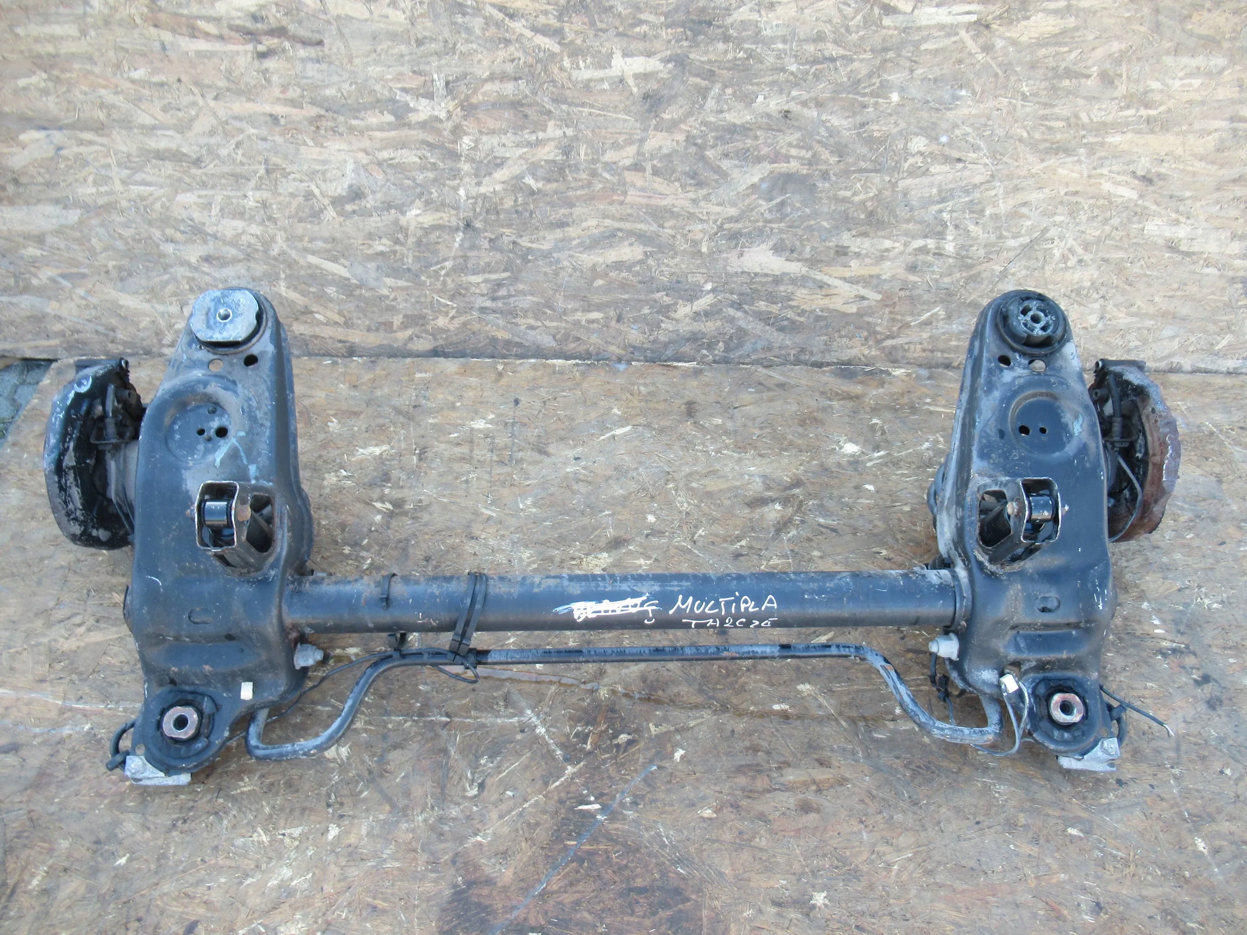 Oś tył Fiat Multipla Tarcze