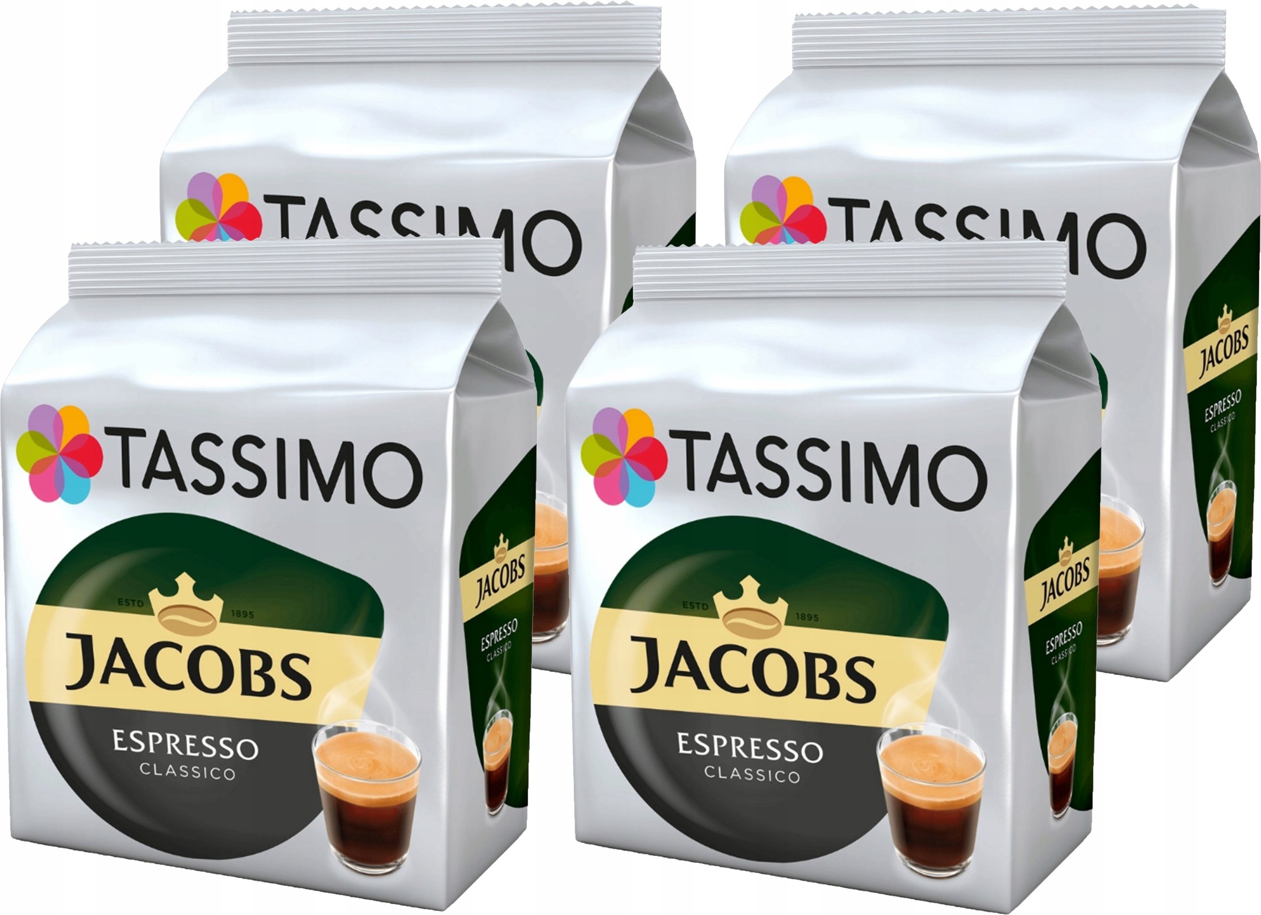 Levně Kapsle Tassimo Jacobs Espresso Classico 4 x 16