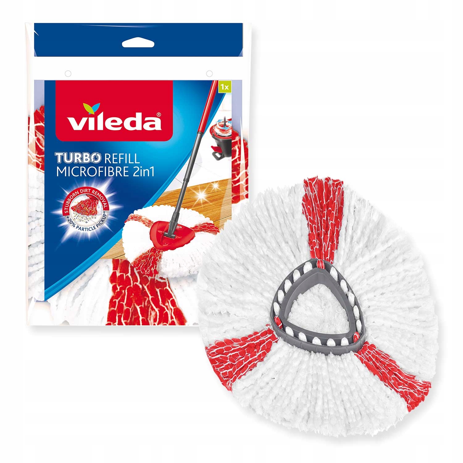 

Vileda Wkład Zapas Mop Easy Wring Clean Turbo 2W1