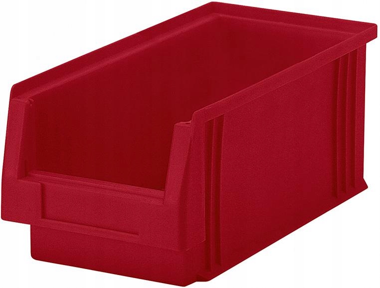 Otvorený skladovací kontajner Plk 3A červený La-ka-pe 25 kusov