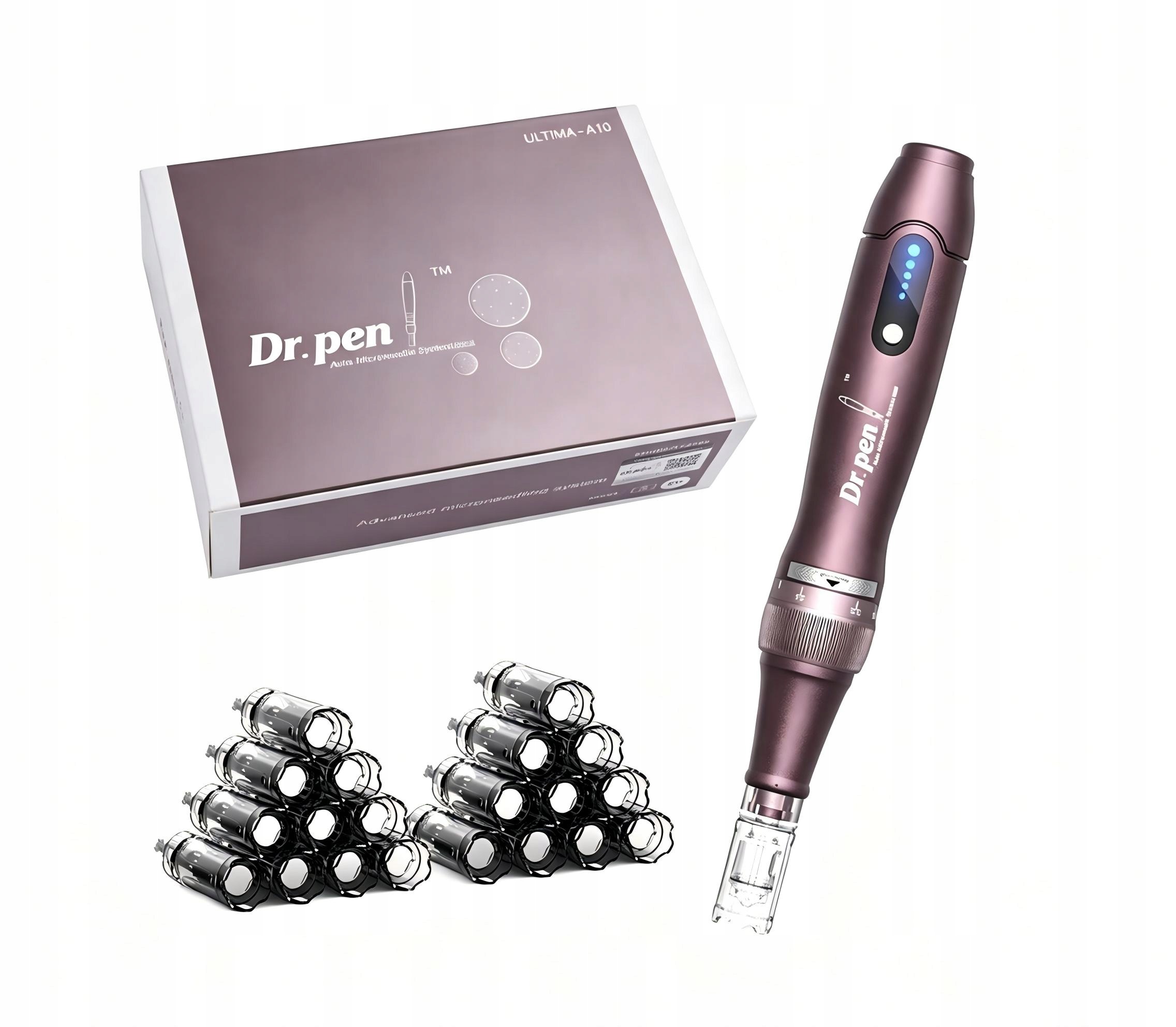 Derma Pen Dr Pen A10 Bezdrátová mezoterapie 20 kazet Návod k použití Pl