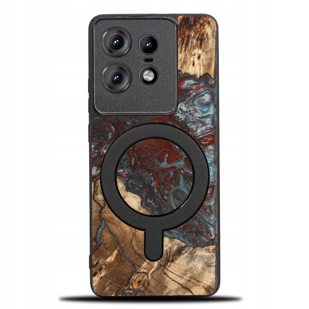 Pouzdro Bewood Unique pro Motorola Edge 50 Pro Planets Pluto s MagSafe