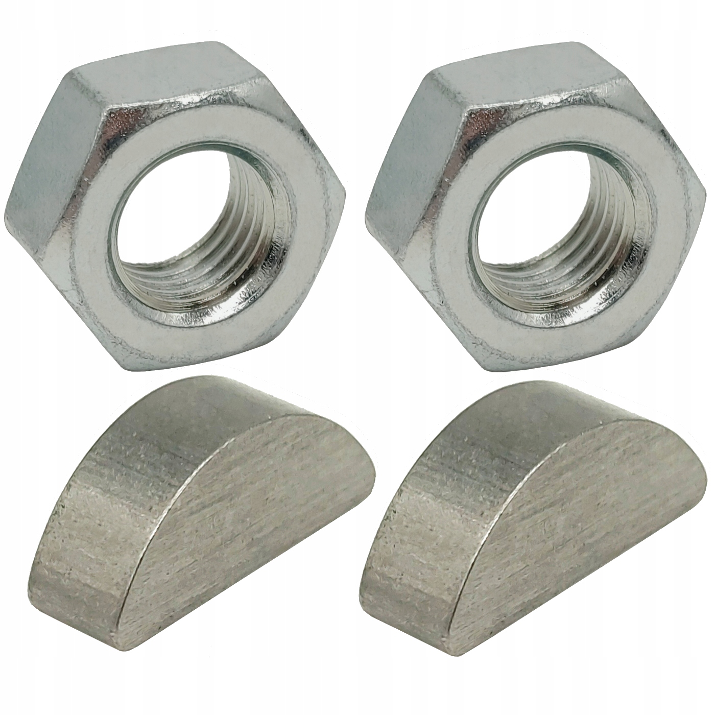 2X гайка вала и 2x клин коленчатого вала WSK 125