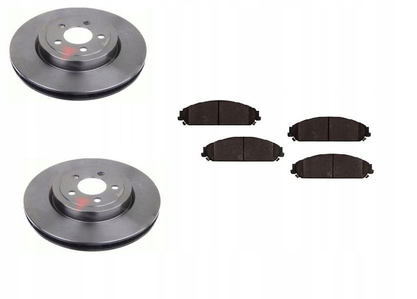 Kotouče Chrysler 300C Přední Sada 345 MM X 28 MM