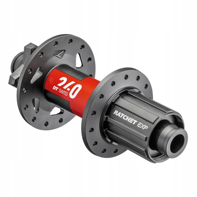 Zadní náboj Dt Swiss 240 Exp Mtb 6 šroubů 150x12 28H Shimano