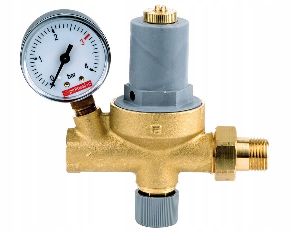 Automatický ventil 1/2 naplnenia zariadenia s manometrom Pintossi