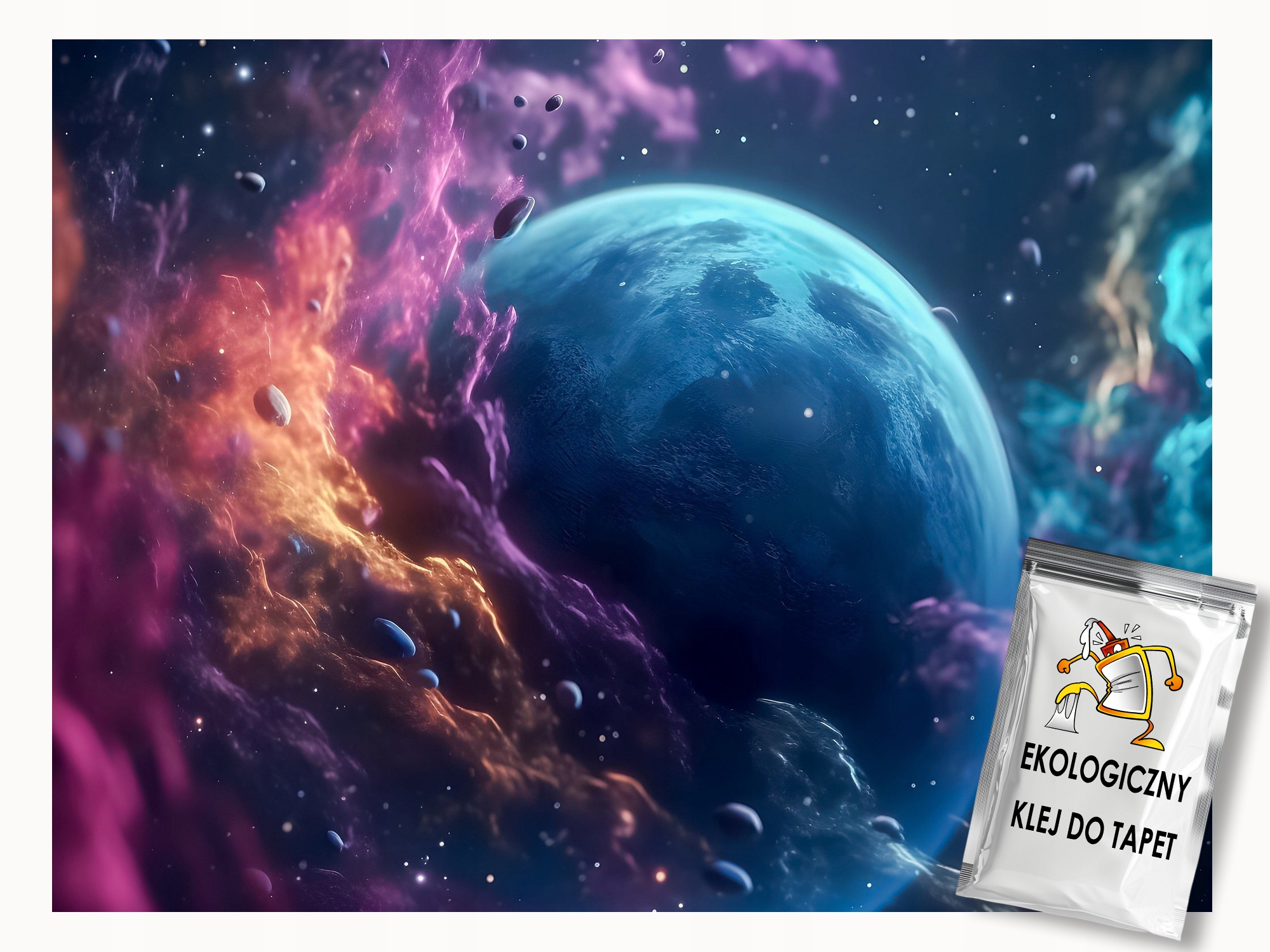 Fototapeta Flizelina Vesmír Galaxie Planeta 400x280 lepidlo