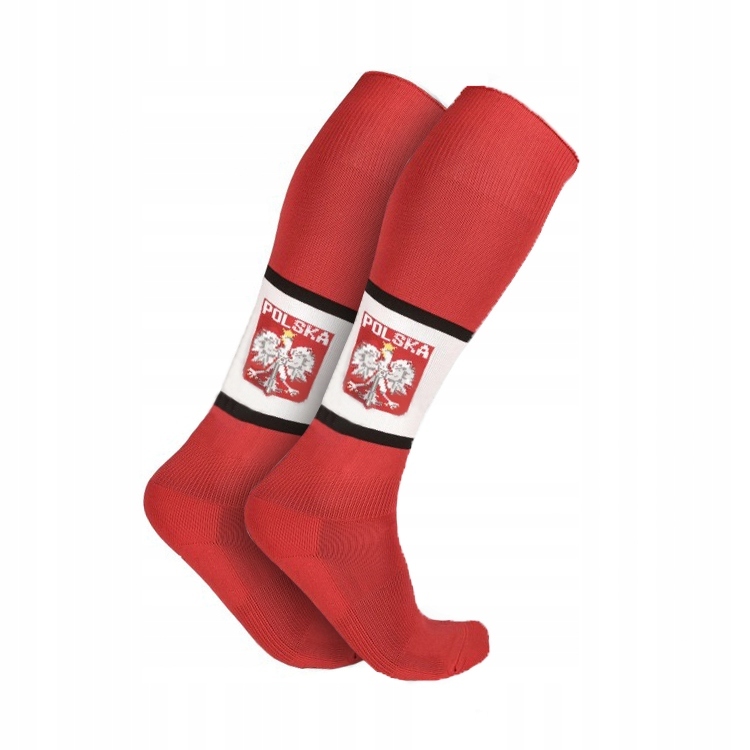 SKARPETY getry piłkarskie POLSKA LEWANDOWSKI 35/37