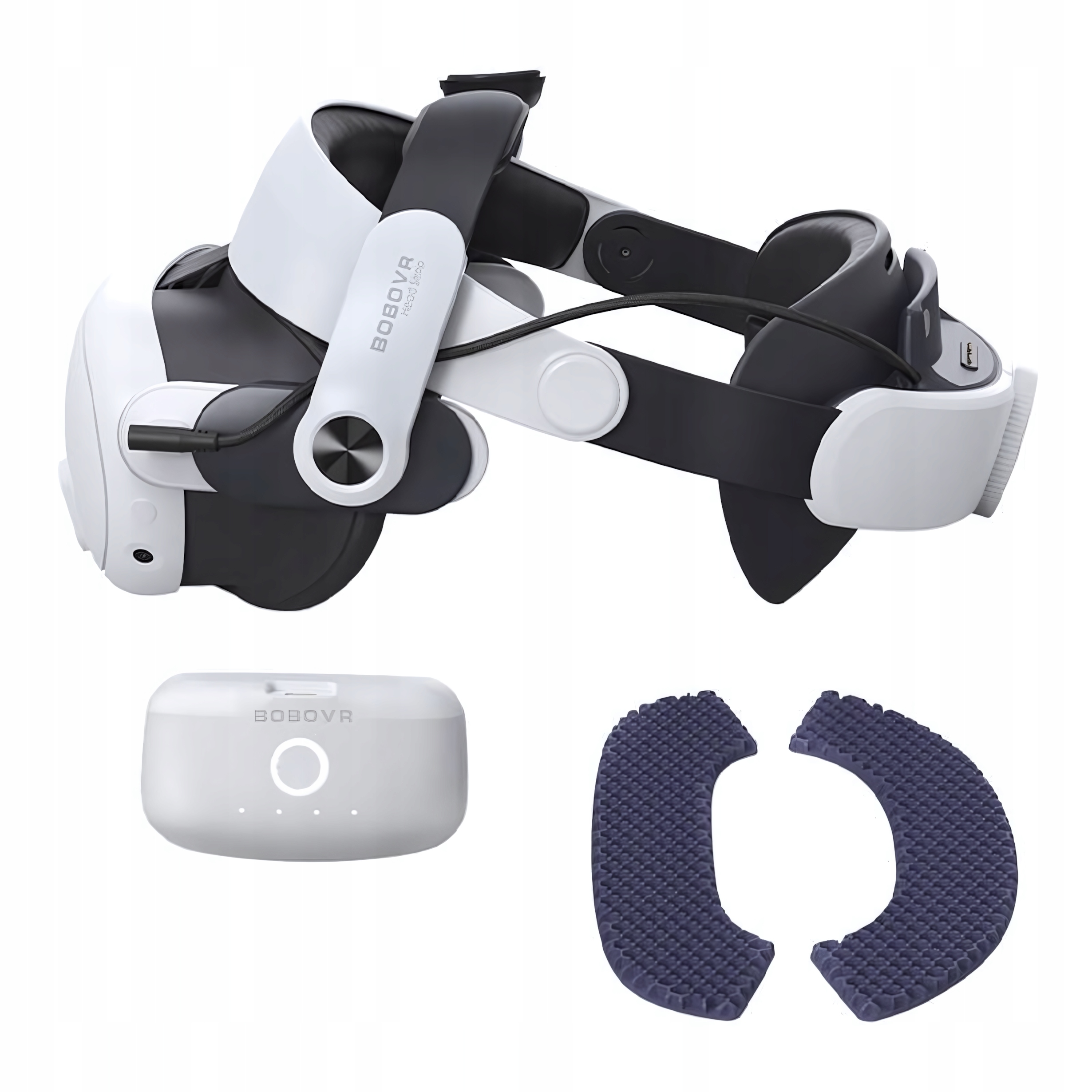  Quest 3 コントローラー　BOBOVR M3 PROセット BOBOVR M3 Pro Akcesoria do paska na głowę kompatybilne z