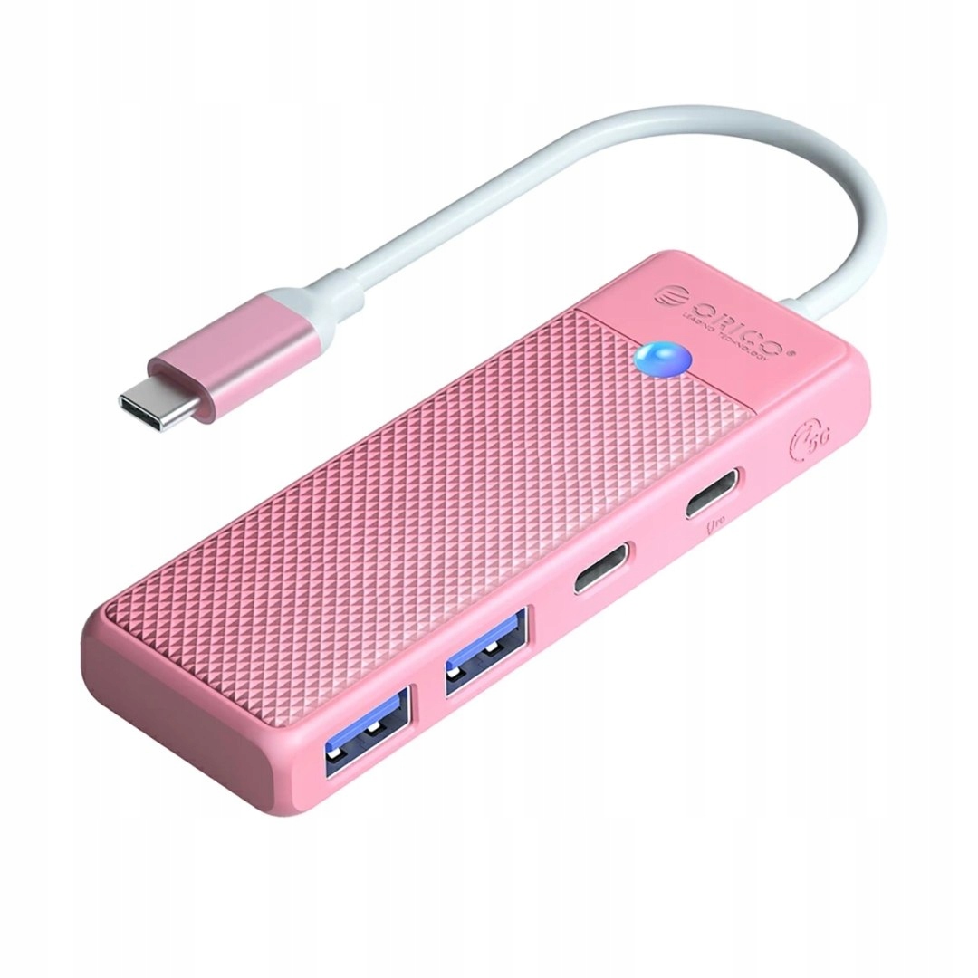 Hub Usb Orico PAPW2AC-C3-C3 4-portowy 2x Usb-a 3.0 1x Usb-c 3.0 z ładowanie