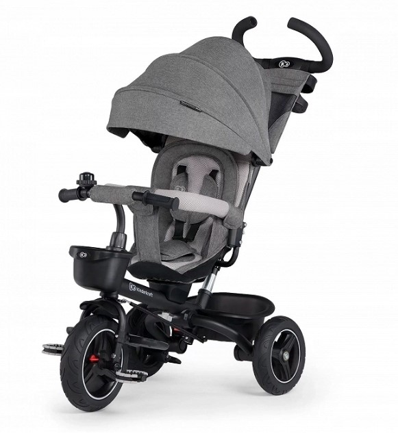 Kinderkraft Rowerek trójkołowy Spinstep Grey