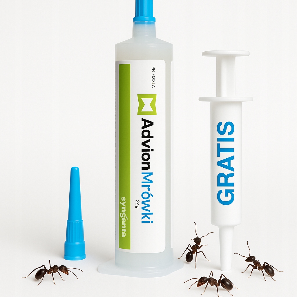 Advion Mrówki Żel – Szybka i Skuteczna Eliminacja Kolonii Mrówek tłoczek