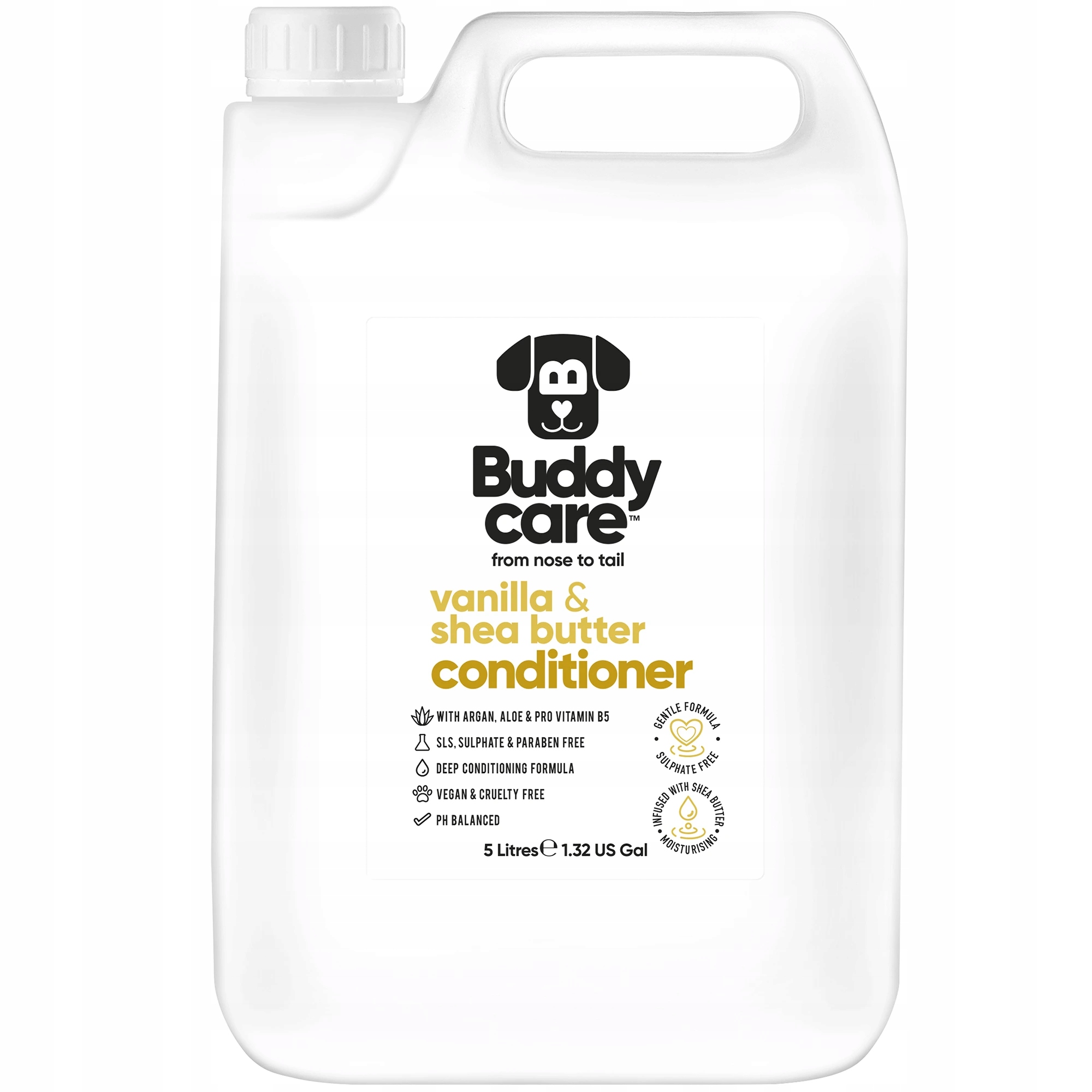 Kondicionér pro psy Buddycare Vanilla & Shea Butter 5L