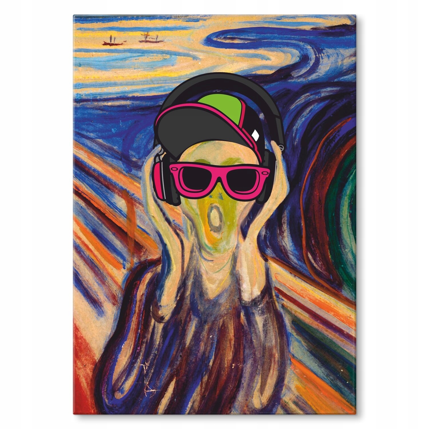 Kovový plakát screem modern Szyld Plech 42 x 59,4 cm Dárek